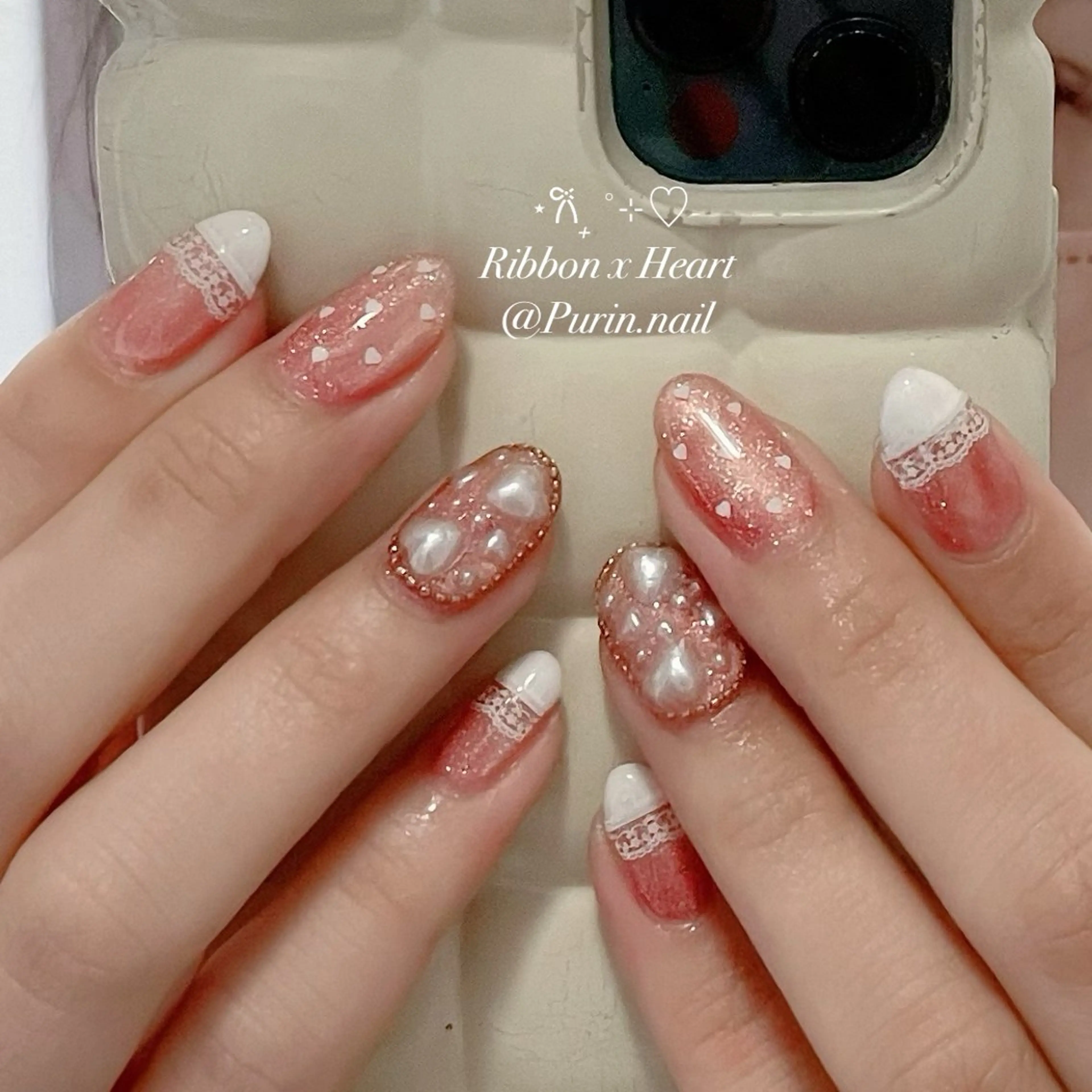ネイル ハンドネイル Nails by Purin🍮のネイルデザイン