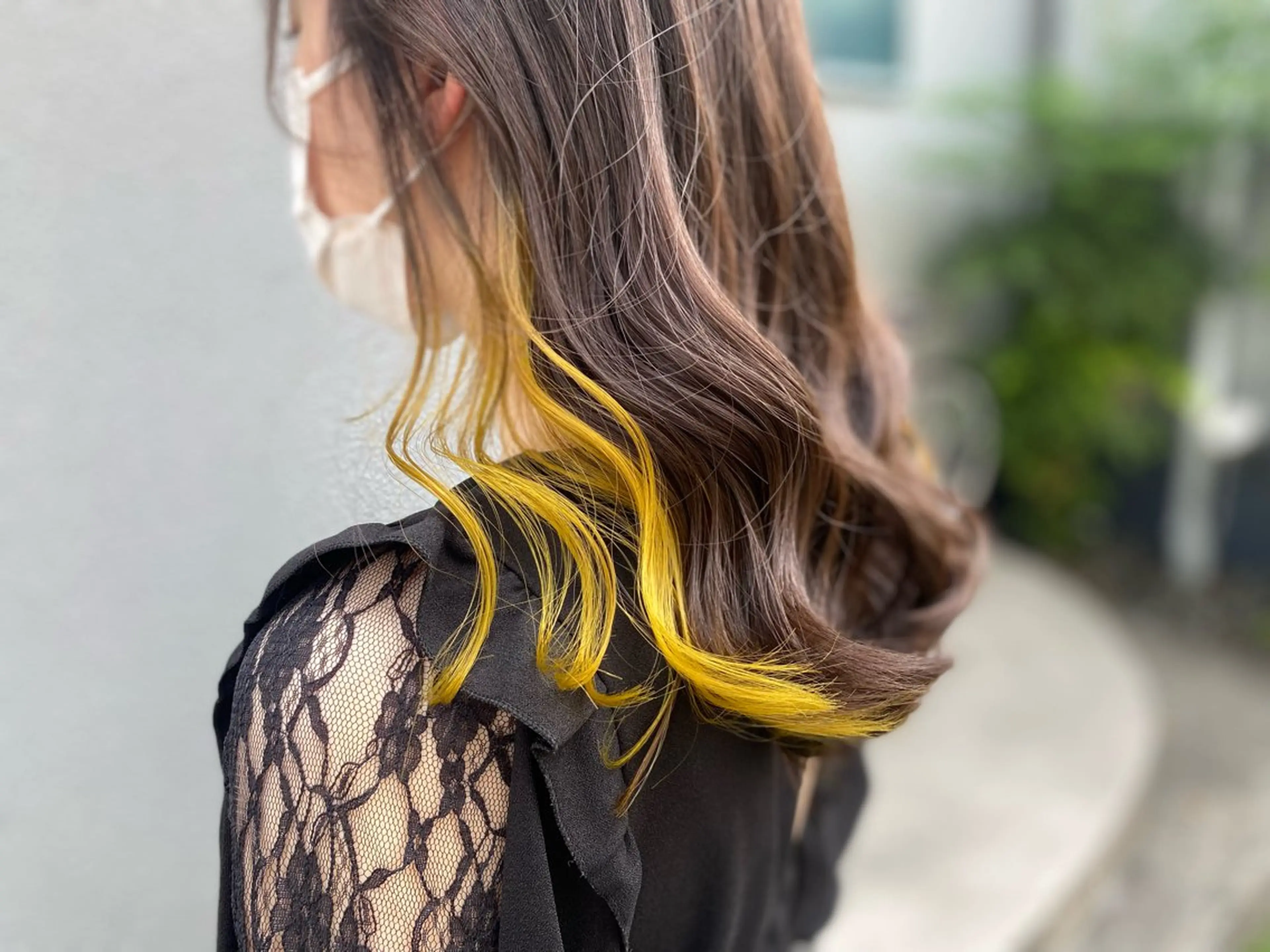 セミロング カラー 新店舗🌟美髪矯正 🌟三塚有紀子のヘアスタイル