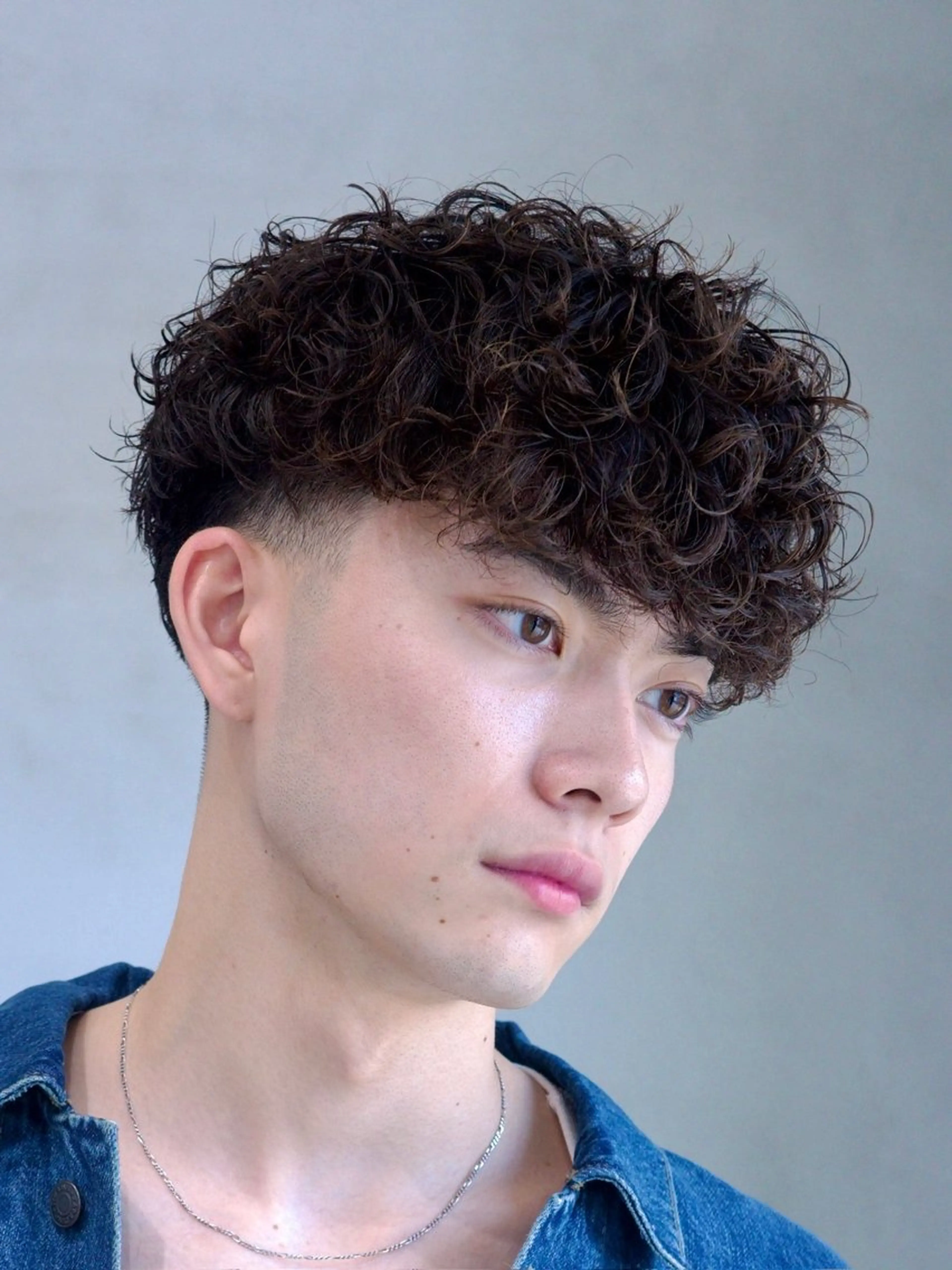 ショート パーマ メンズ カット パーマ fifth 菅崎愛斗のヘアスタイル