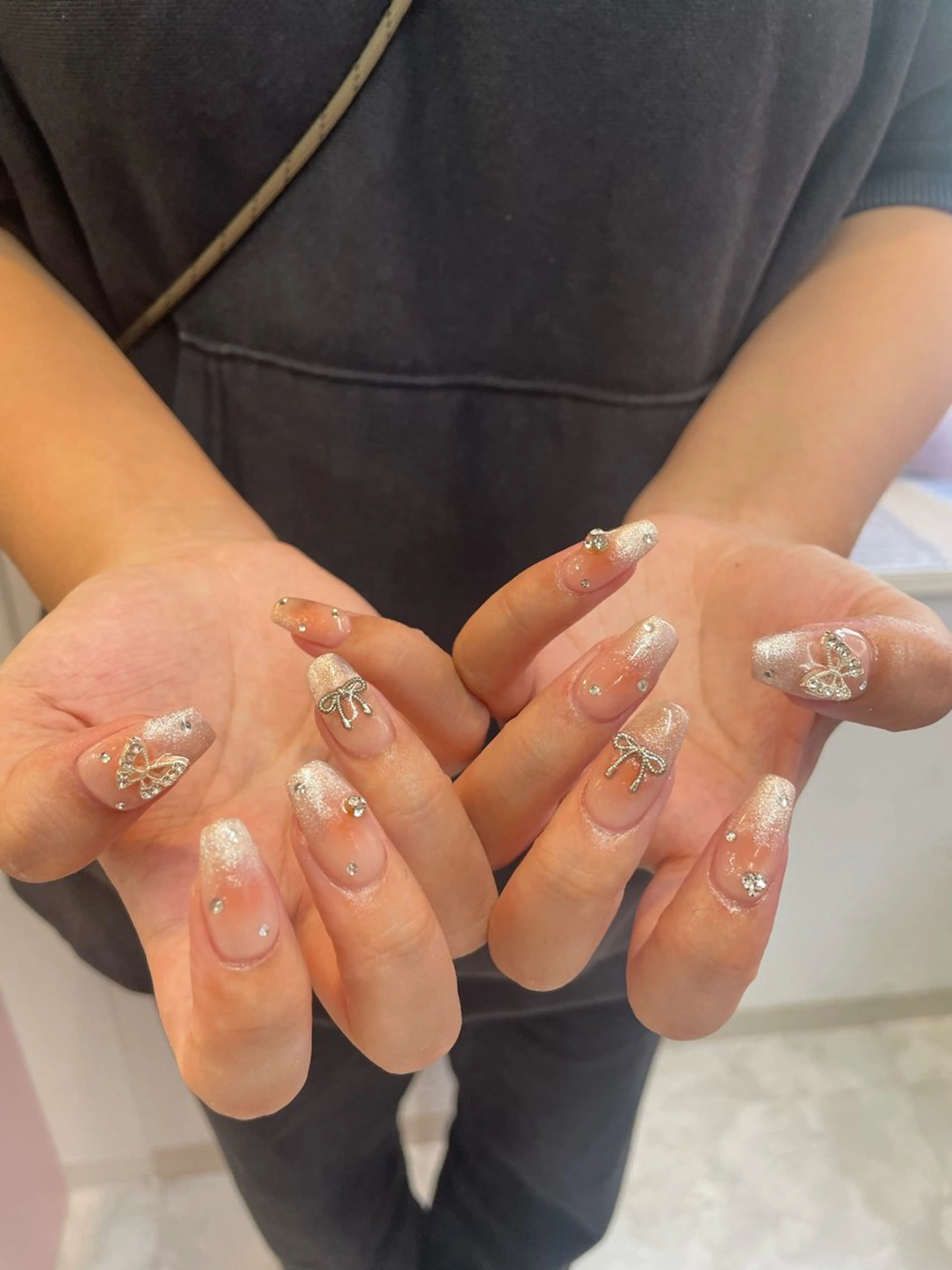 ネイル 束感まつ毛/ネイル/ LED♥KIRARAのマツエク・マツパデザイン