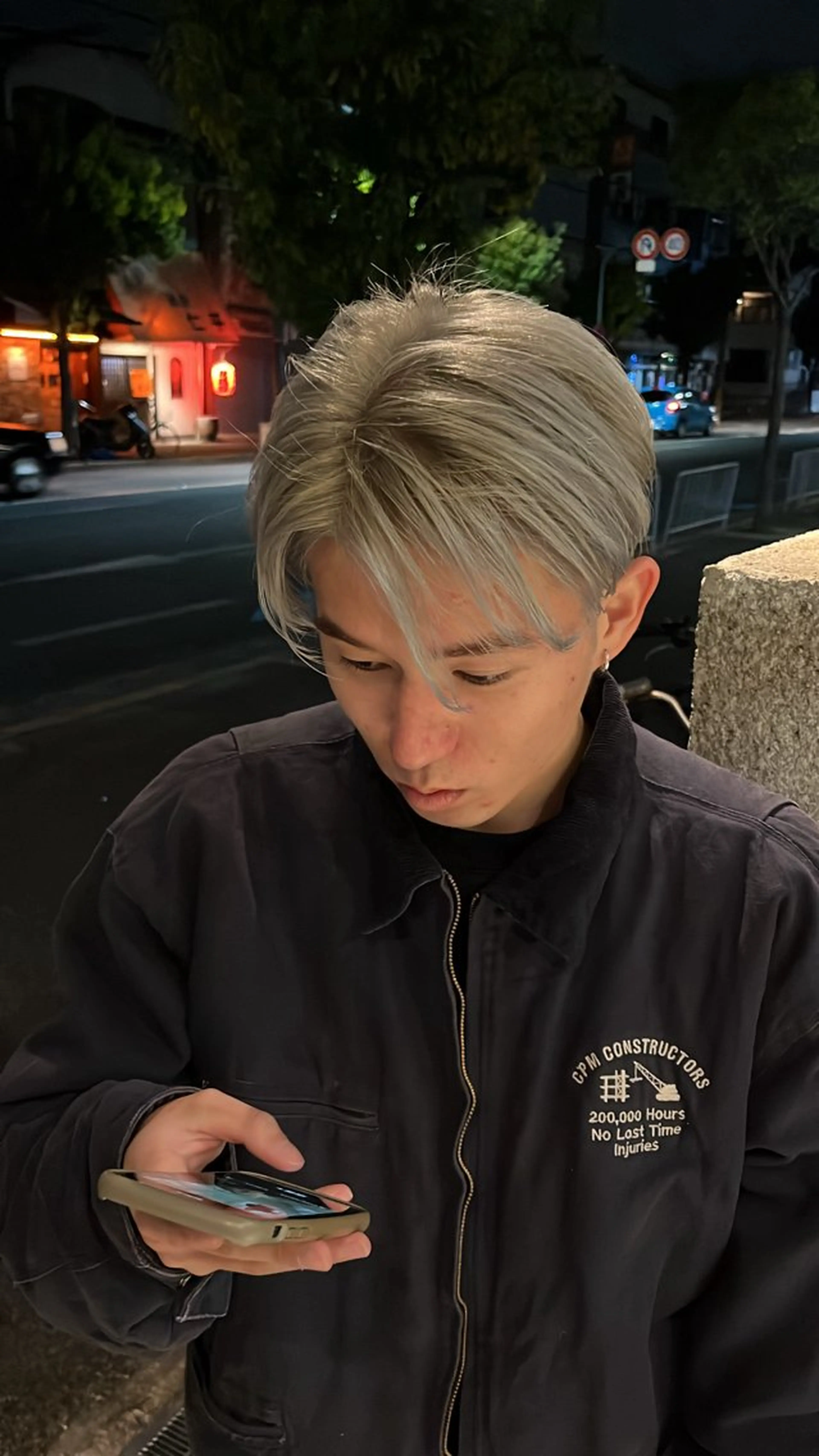 カラー メンズ 藤井 美歩/赤髪のヘアスタイル