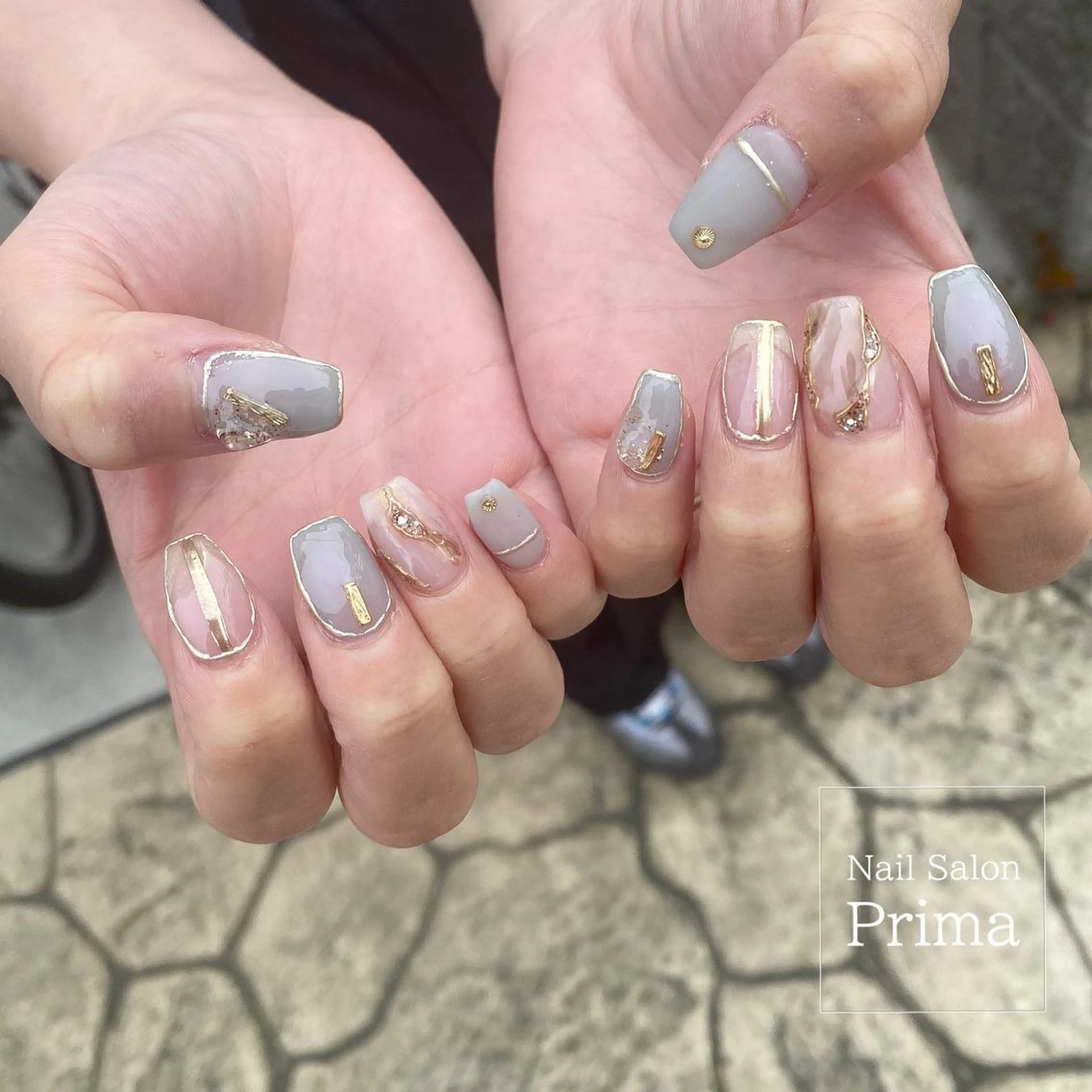 ミディアム ネイル SalonPrima Nail & Eyeのネイルデザイン