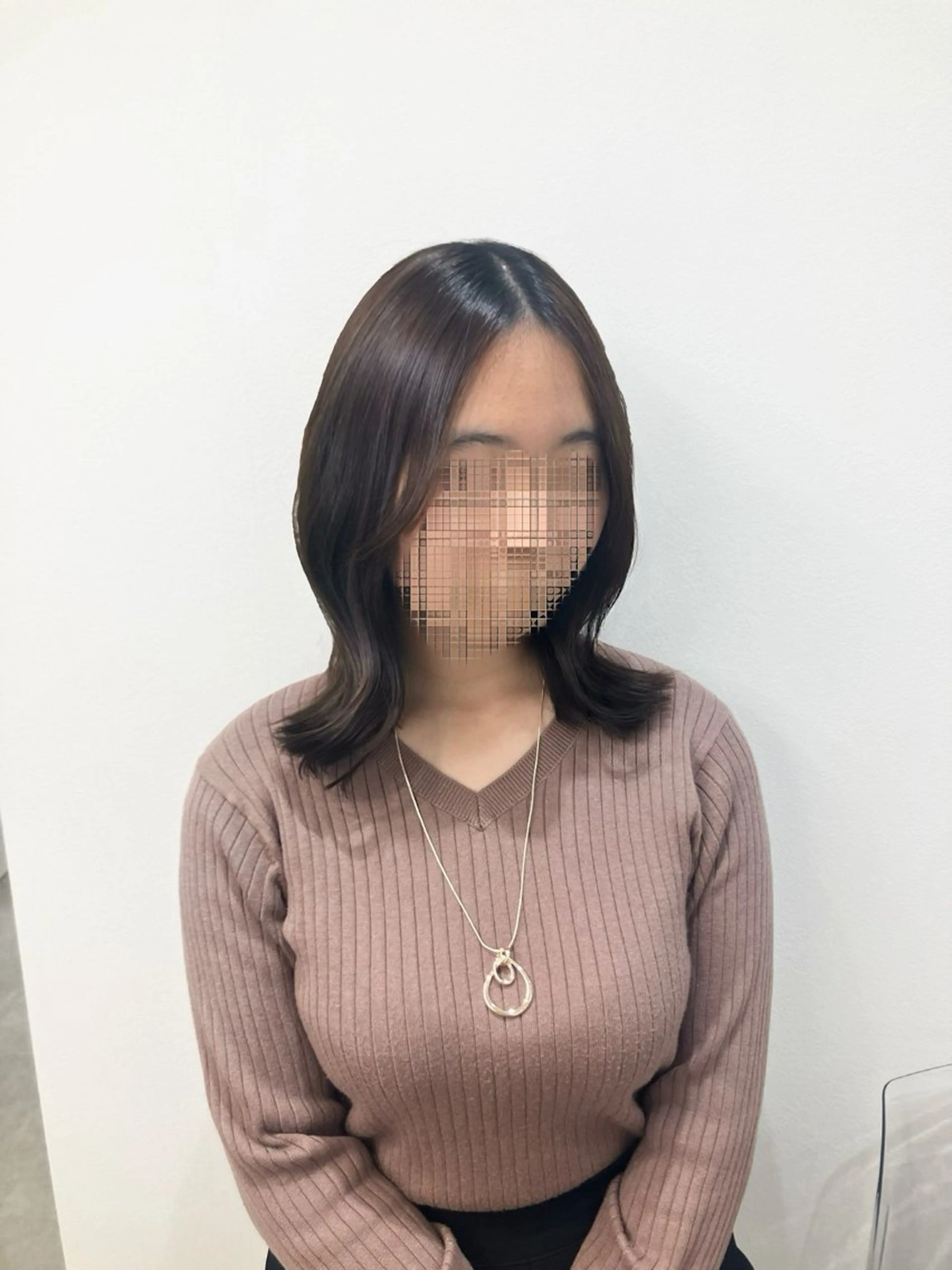 ミディアム カラー カット ヘアカラー 宮岡シノ /戸田公園徒歩2分のヘアスタイル