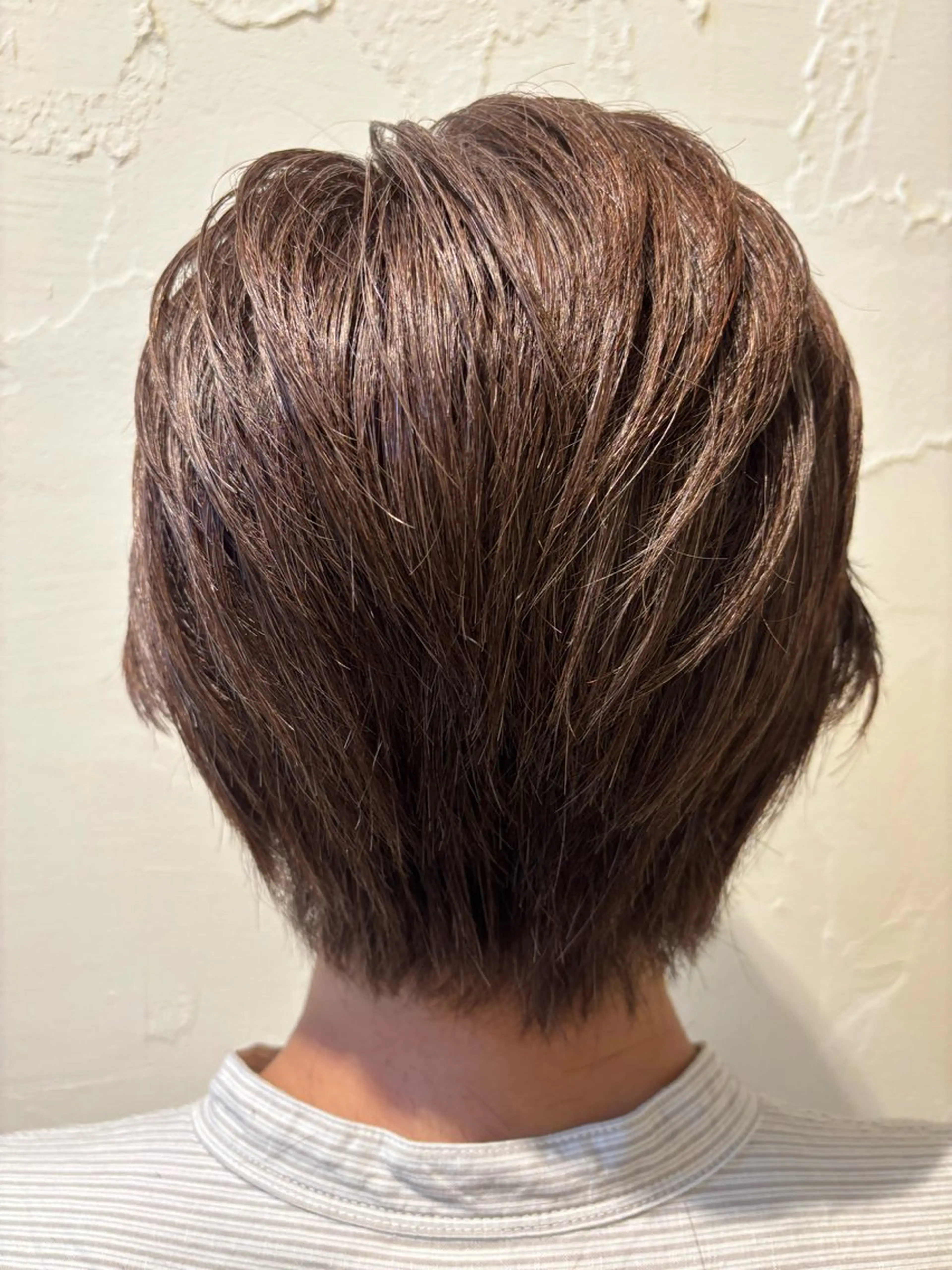 ショート カラー 野崎 恵美のヘアスタイル