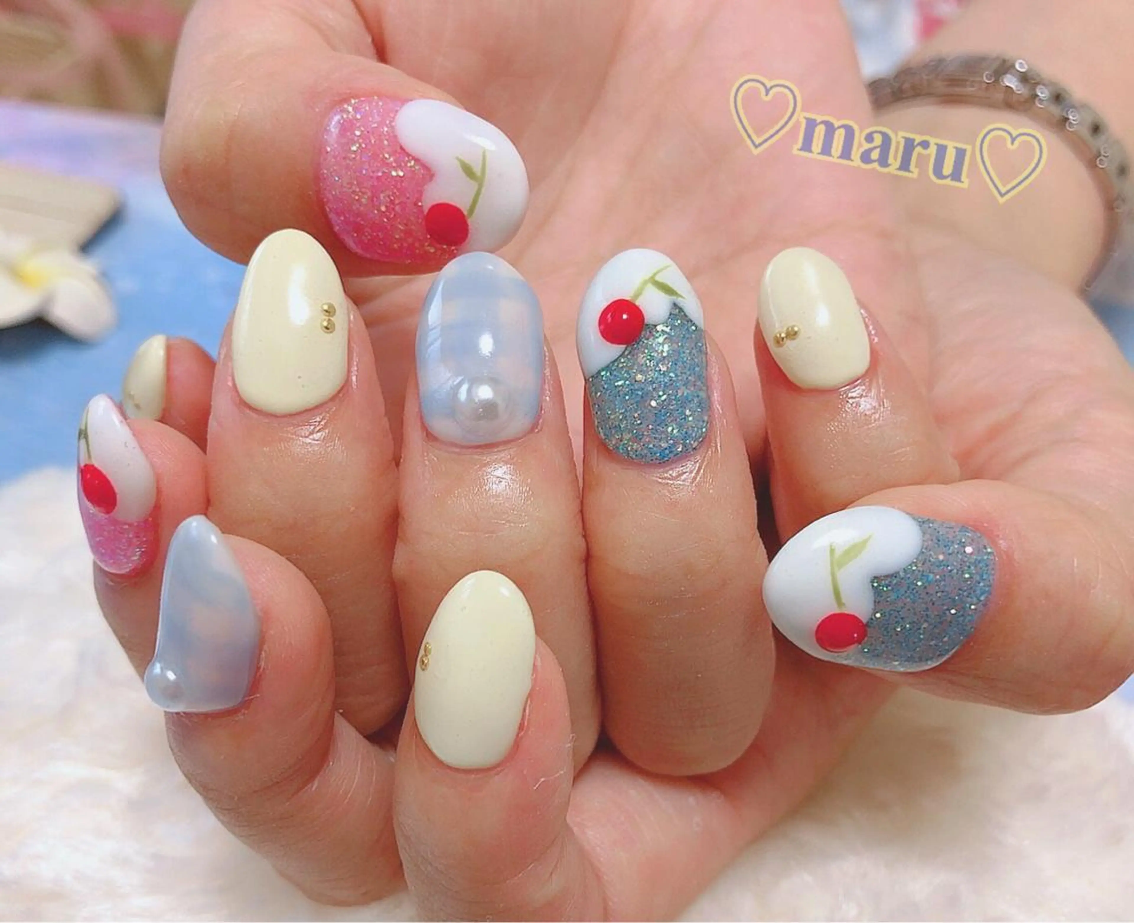 ネイル ハンドネイル フットネイル まるみ♡7/1〜値上 げ致します(>_<)のその他イメージ