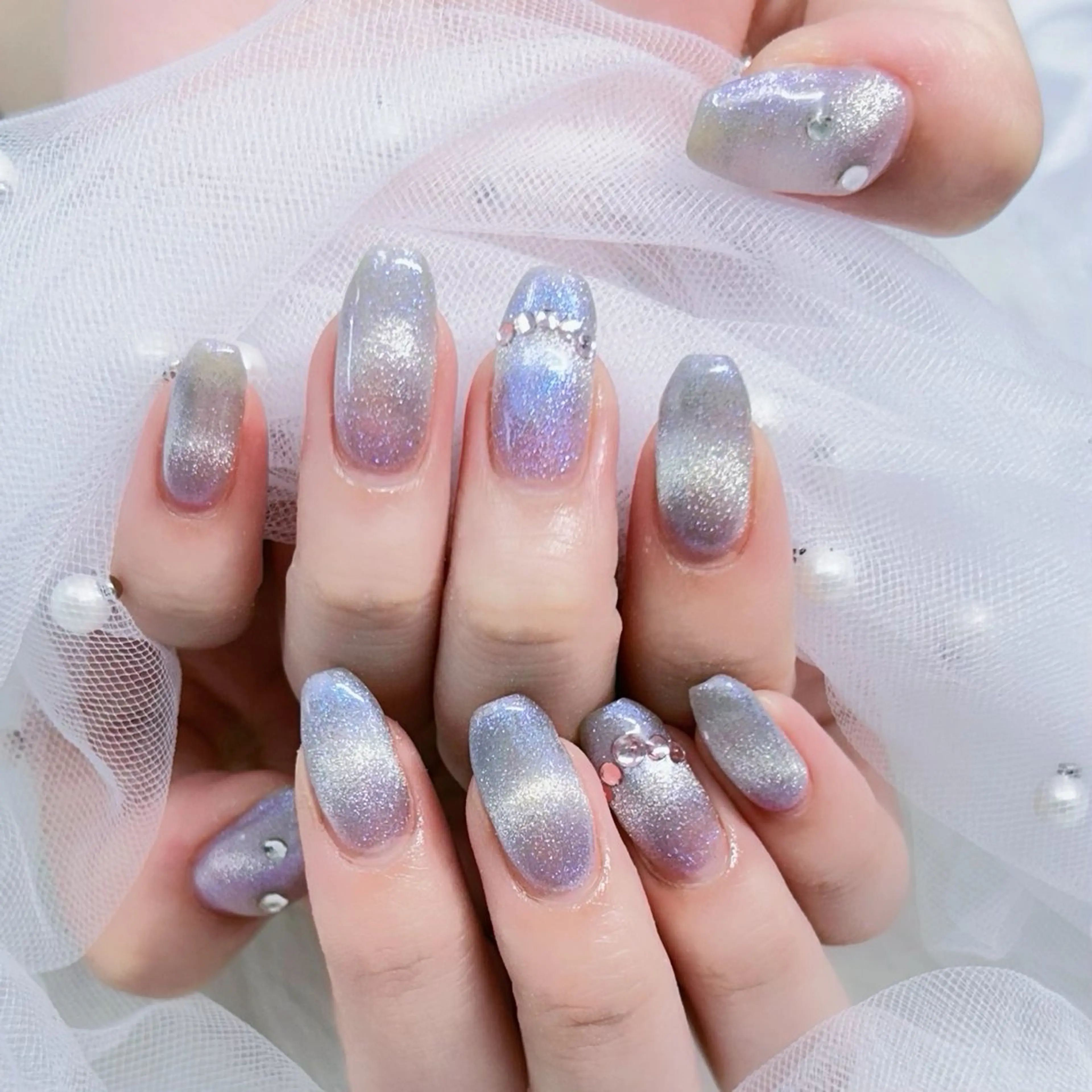 ネイル パーツ全部¥110 サロンミミのネイルデザイン