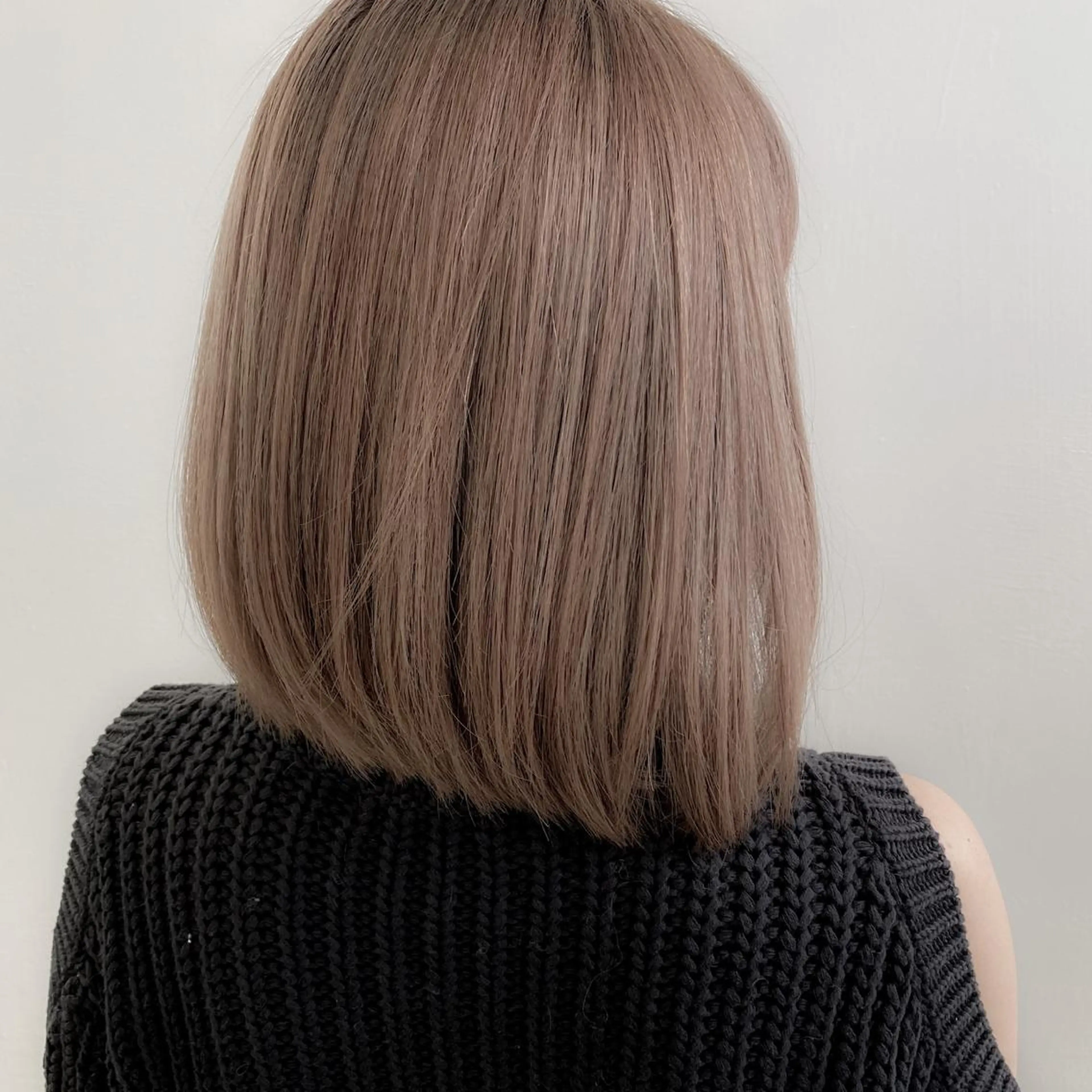 ミディアム カラー アッシュ イルミナカラー カット ヘアカラー トリートメント 髪質改善、縮毛矯正 店長浅野太郎のヘアスタイル