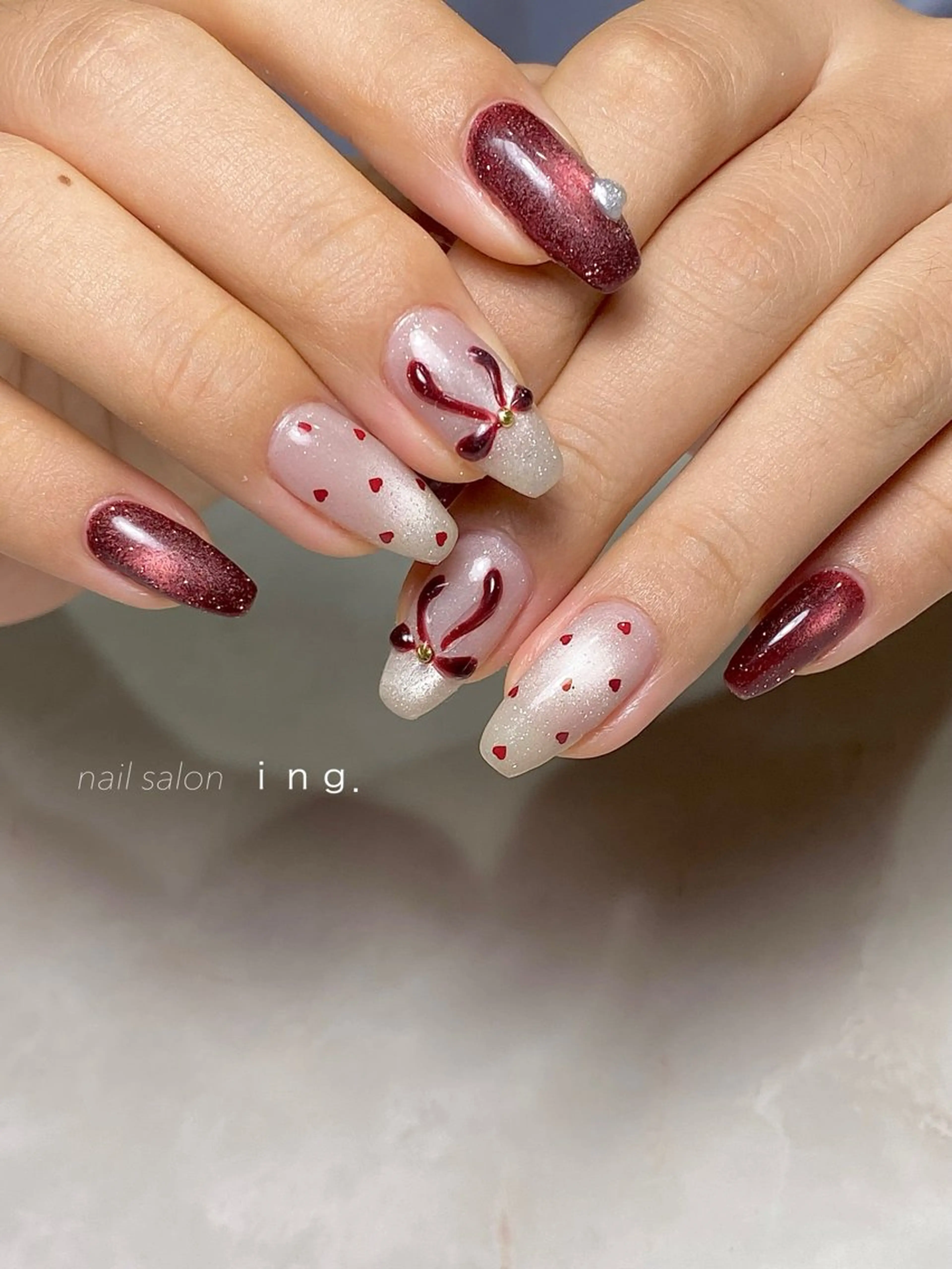 ネイル フラッシュネイル マグネットネイル ｉｎｇ .のネイルデザイン