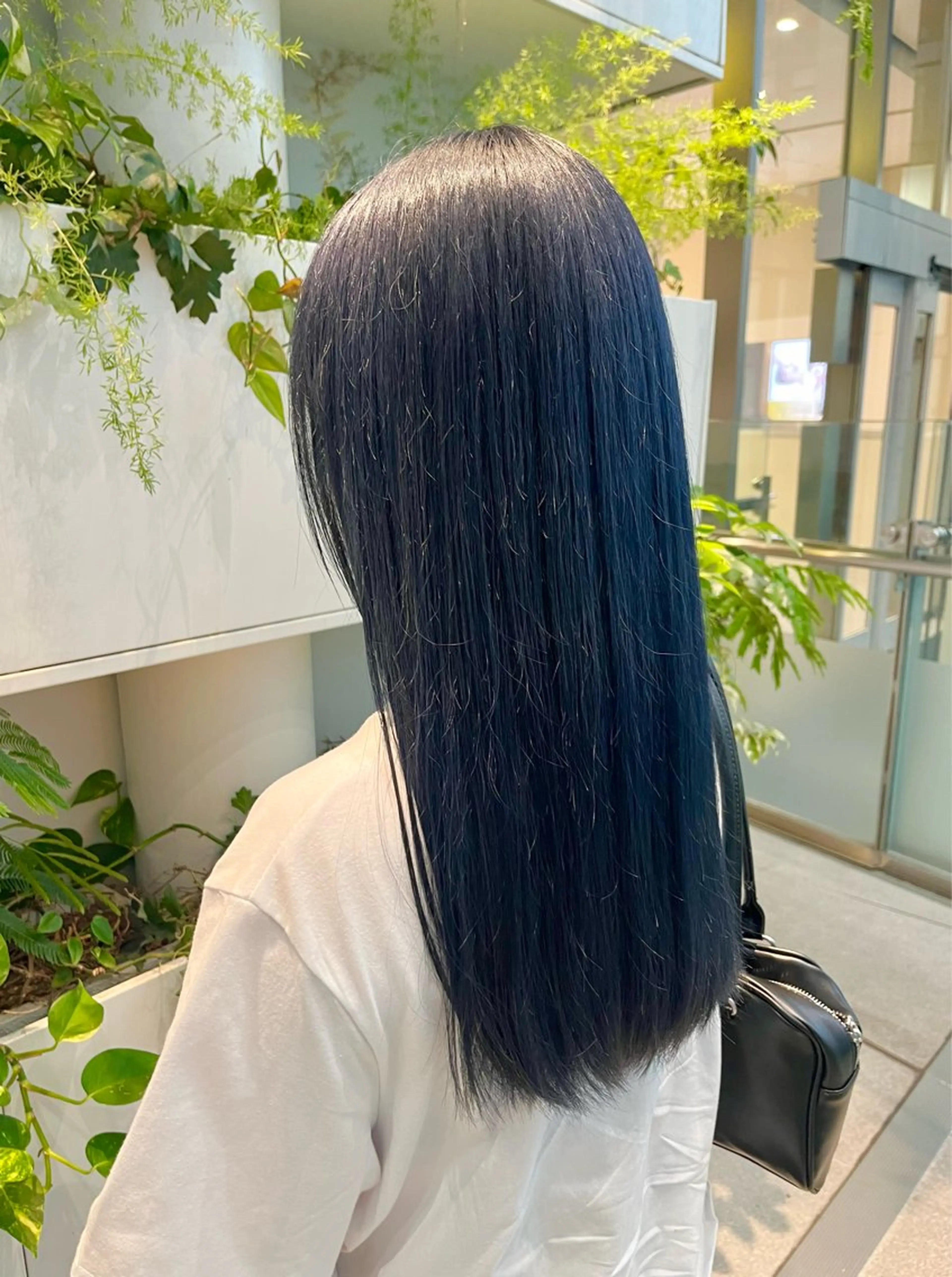 ロング カラー つぼみ/パーマ ／レイヤー／ボブのヘアスタイル