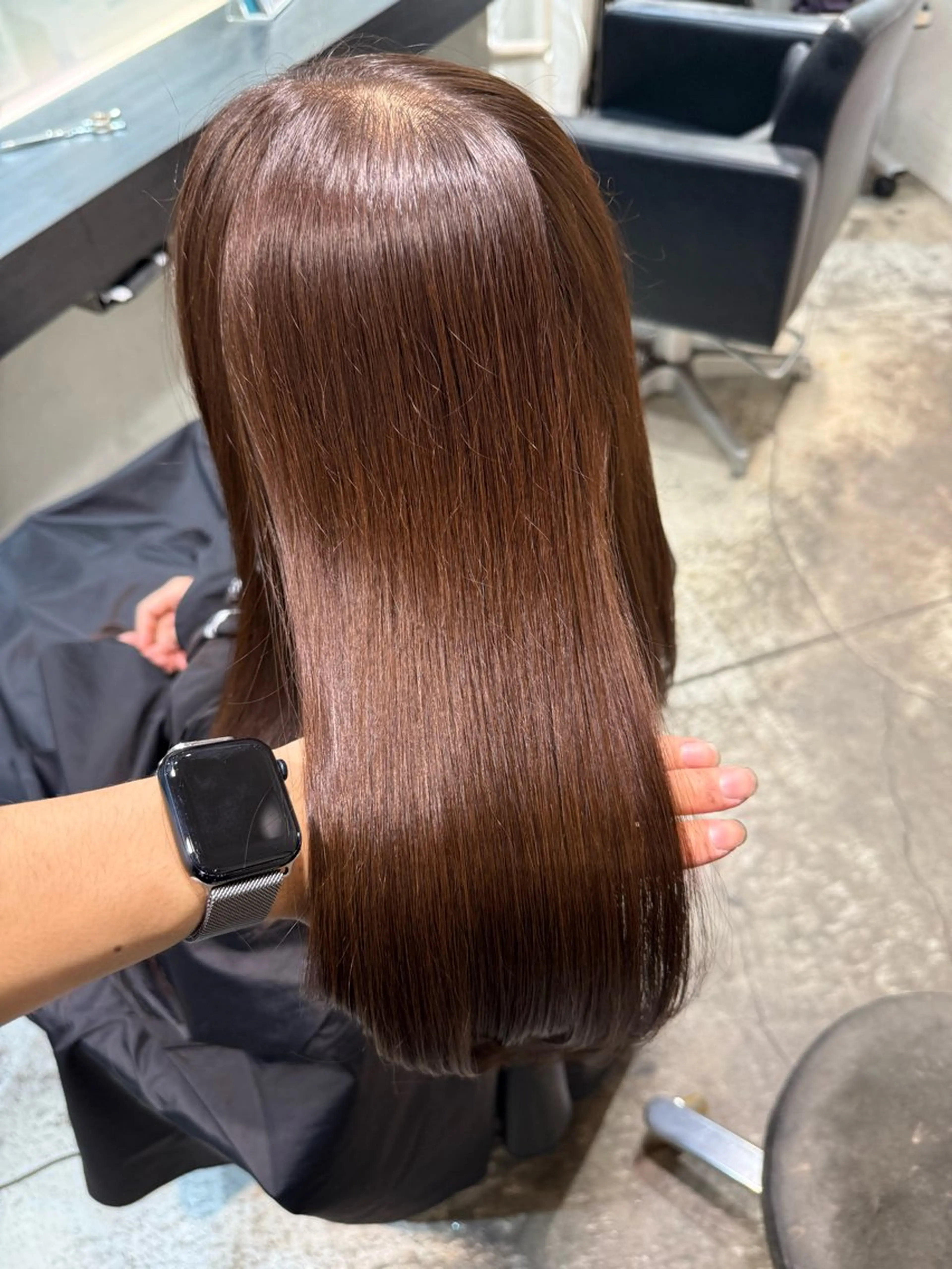 カラー ブラウンカラー モカブラウン カット ヘアカラー トリートメント 🌈レイヤーカット/ ハイトーン🌈タクマのヘアスタイル