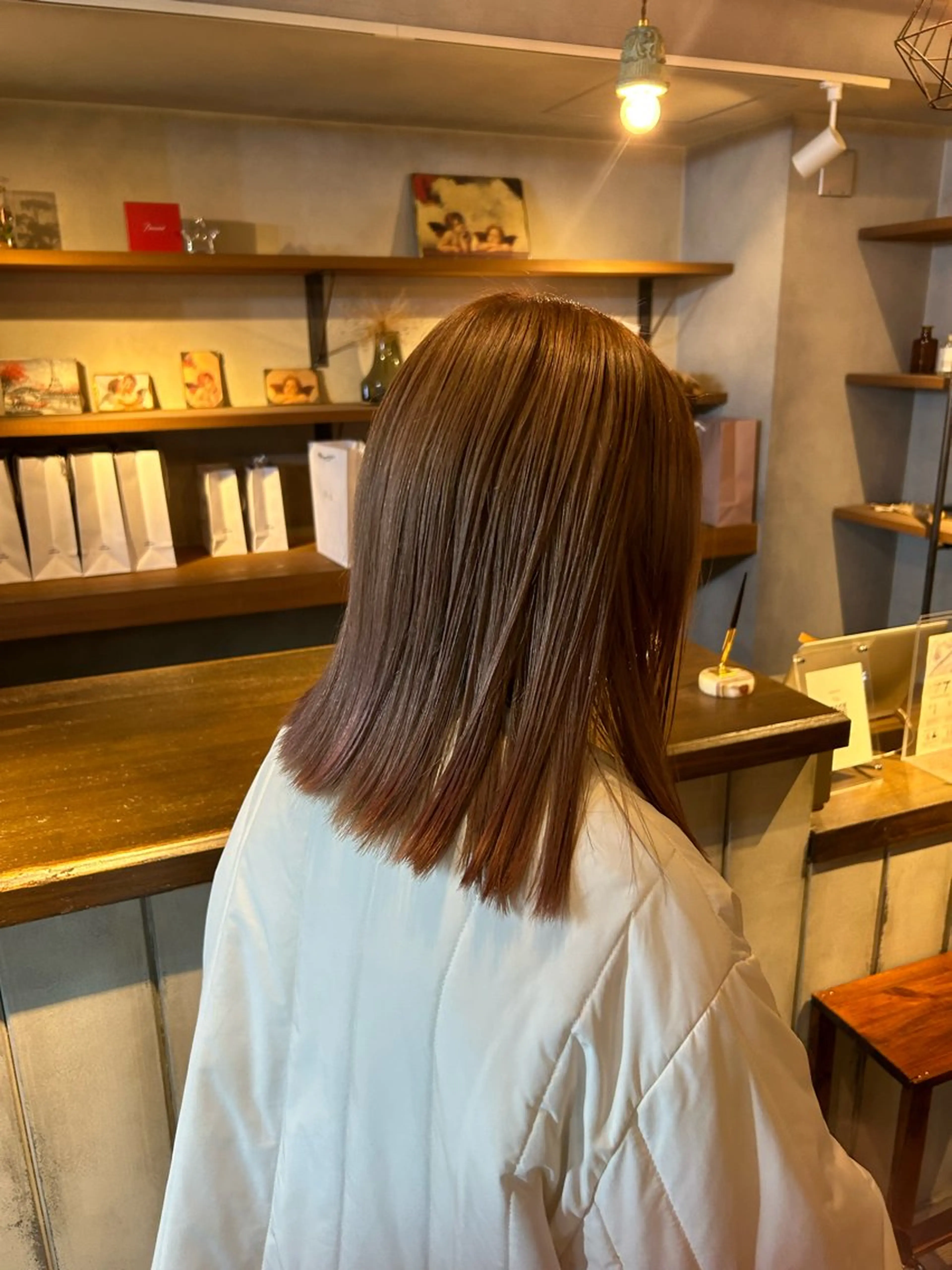 ミディアム ボブ manaka/カット モデル募集中📣💬のヘアスタイル