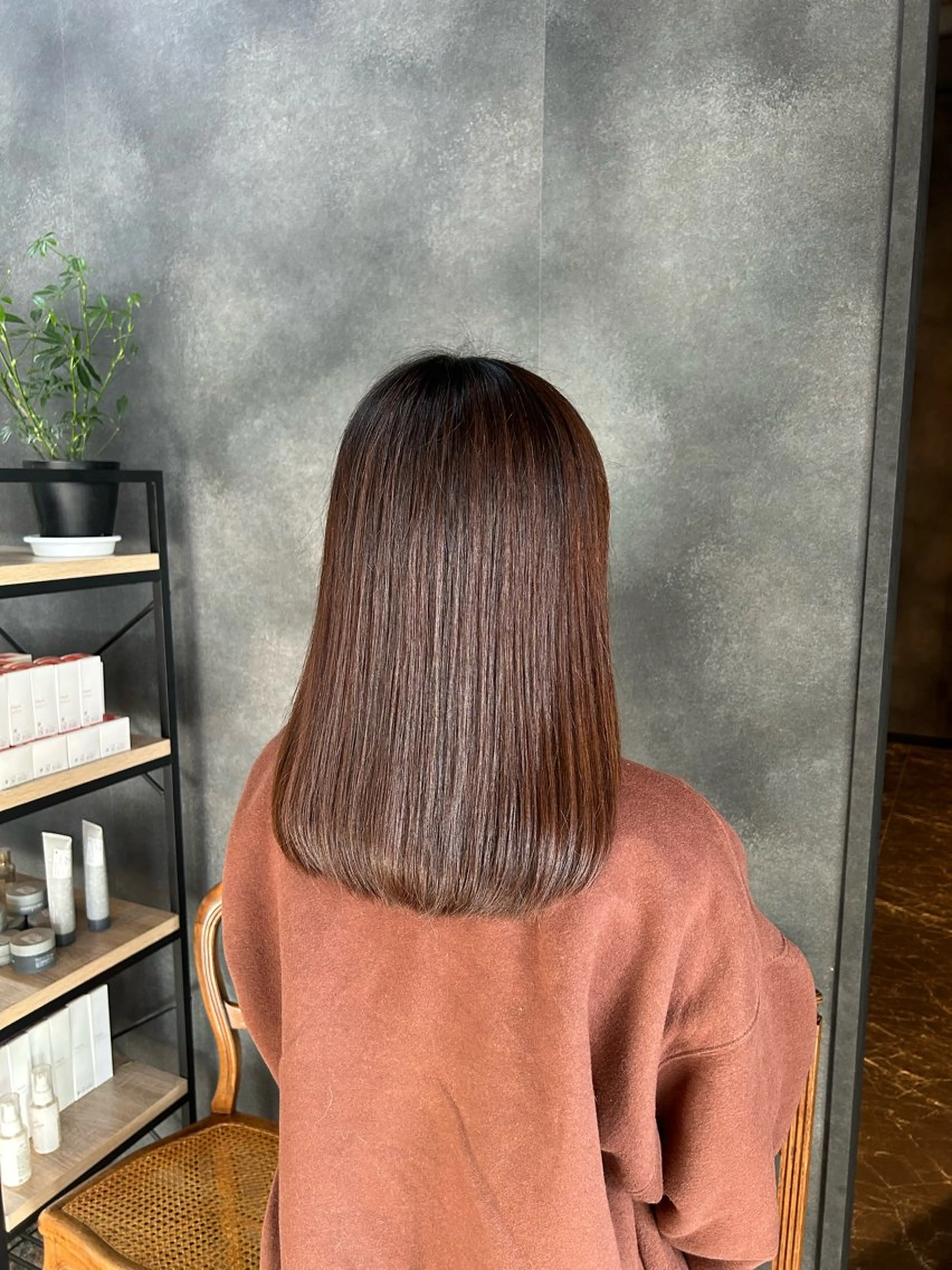 ミディアム カット トリートメント レディース特化/ 前橋/よしかわあんみのヘアスタイル