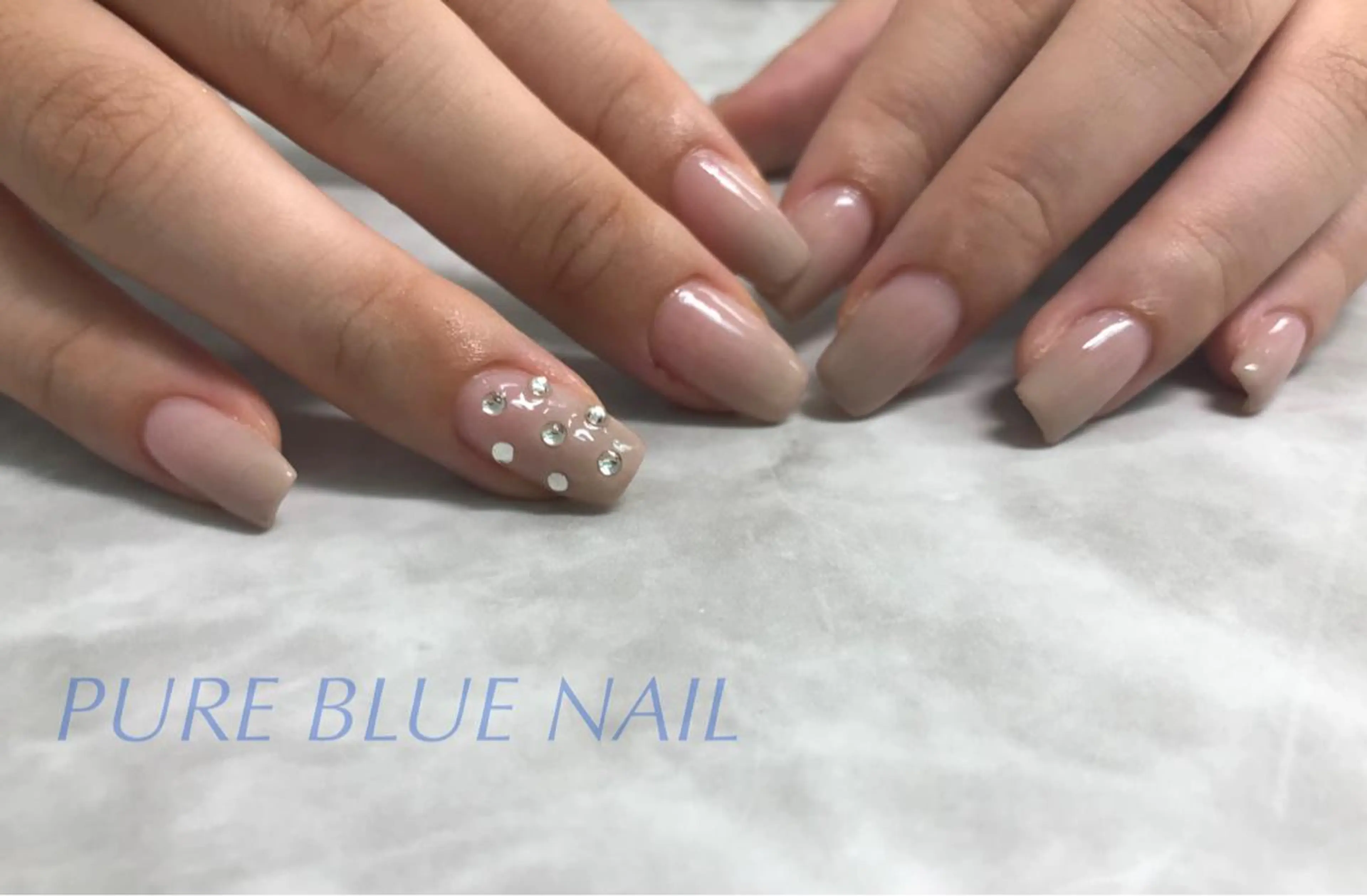 ネイル PURE BLUE NAILのネイルデザイン