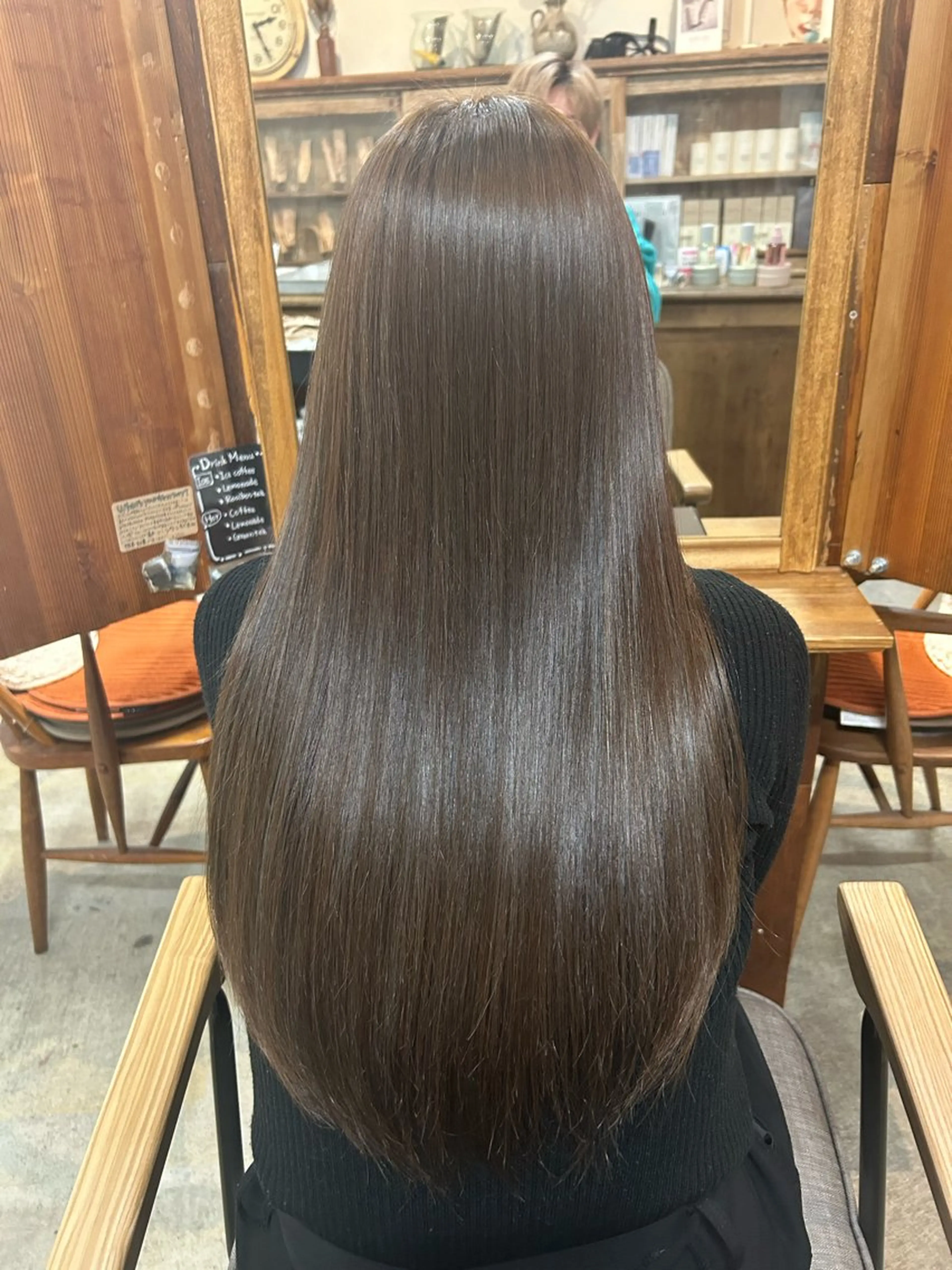 ロング カラー ヘアカラー トリートメント 韓国レイヤー/ハイ トーン/優太のヘアスタイル