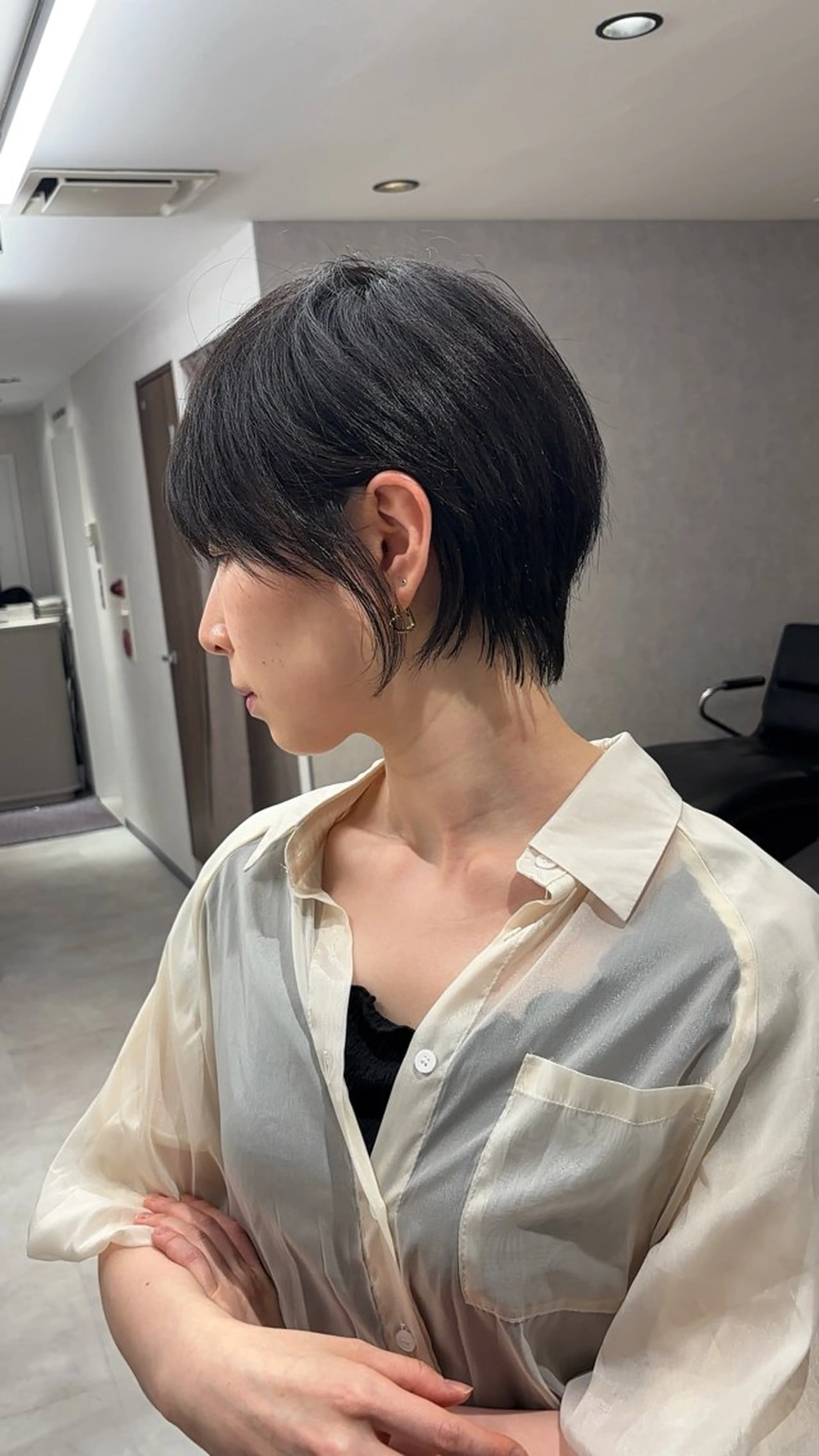 ショート 🩵似合わせカット/ カラー/あさか 🩵のヘアスタイル