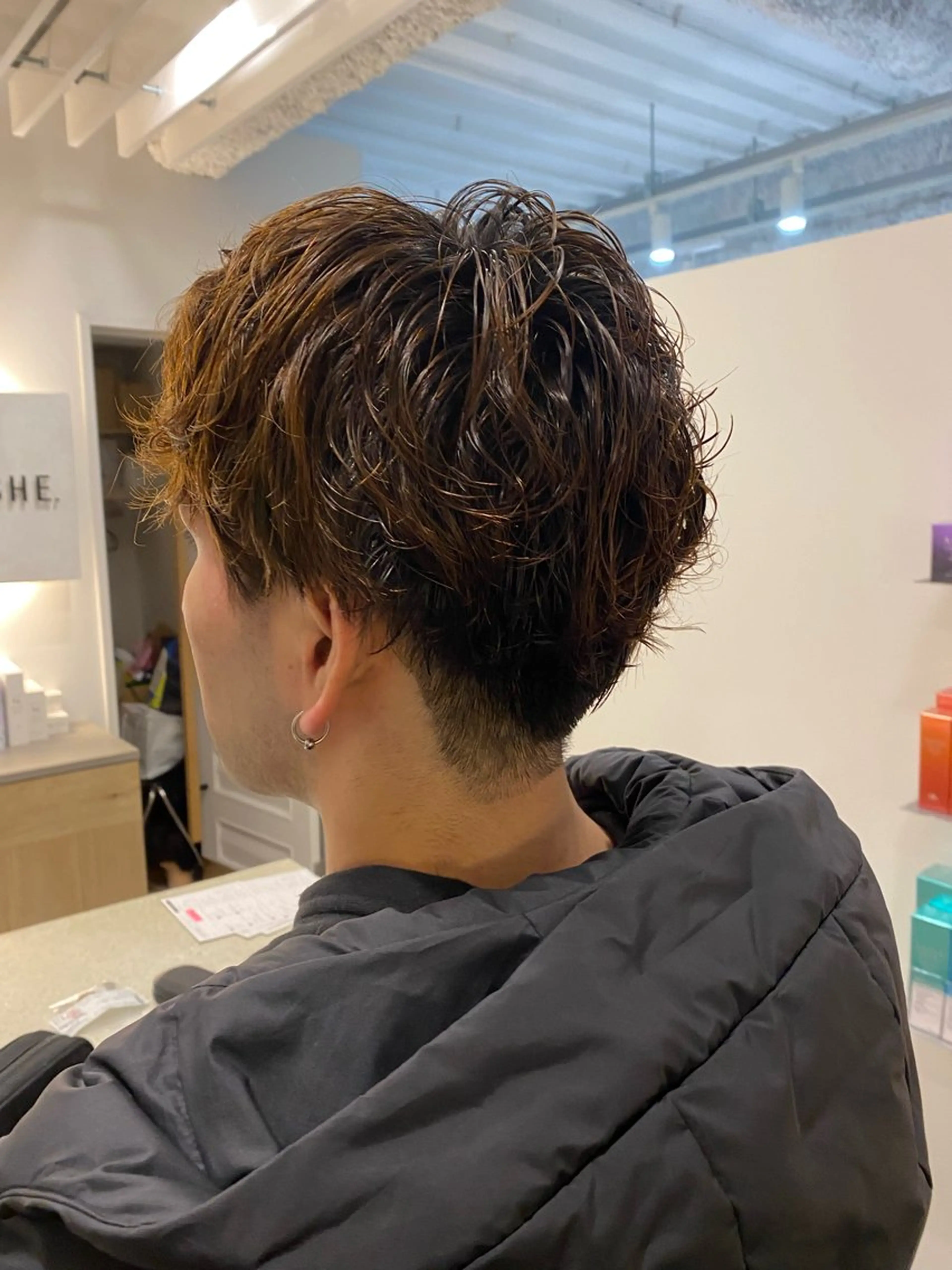 パーマ ari/ヘアセット レイヤーカット✂︎のヘアスタイル