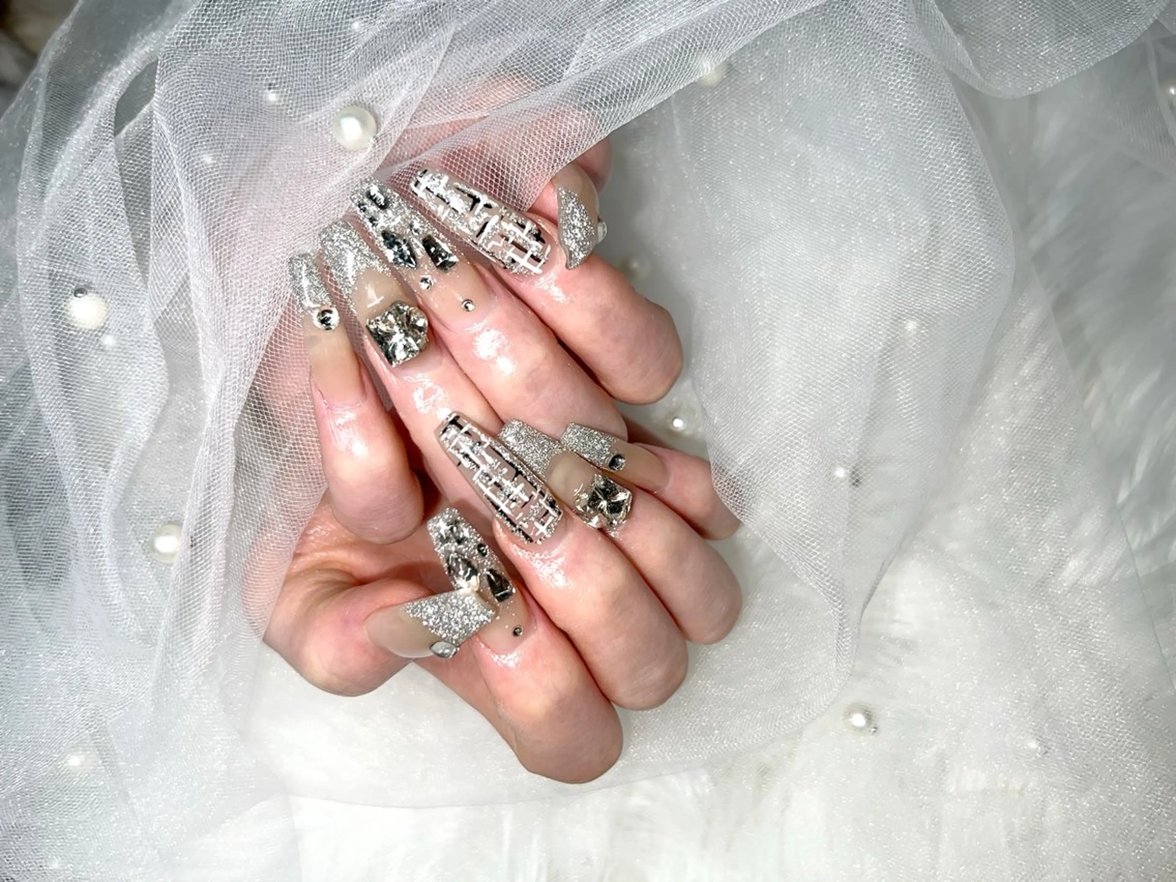 【限定】長さ出し＋アート/パーツ付け放題【ミニモ割】の写真