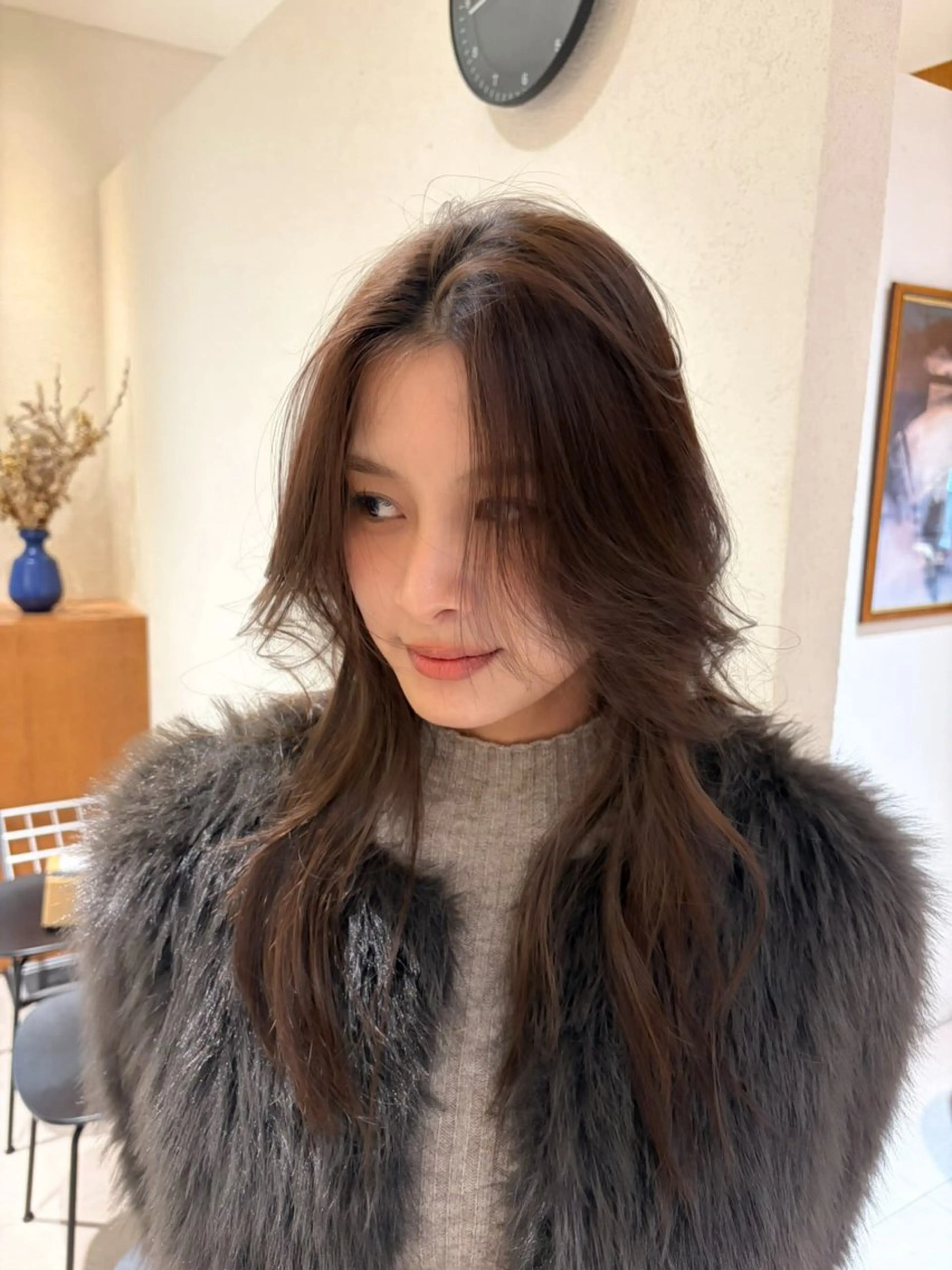カラー Yiye神宮前店所属・kuraoka sara🎶のヘアスタイル
