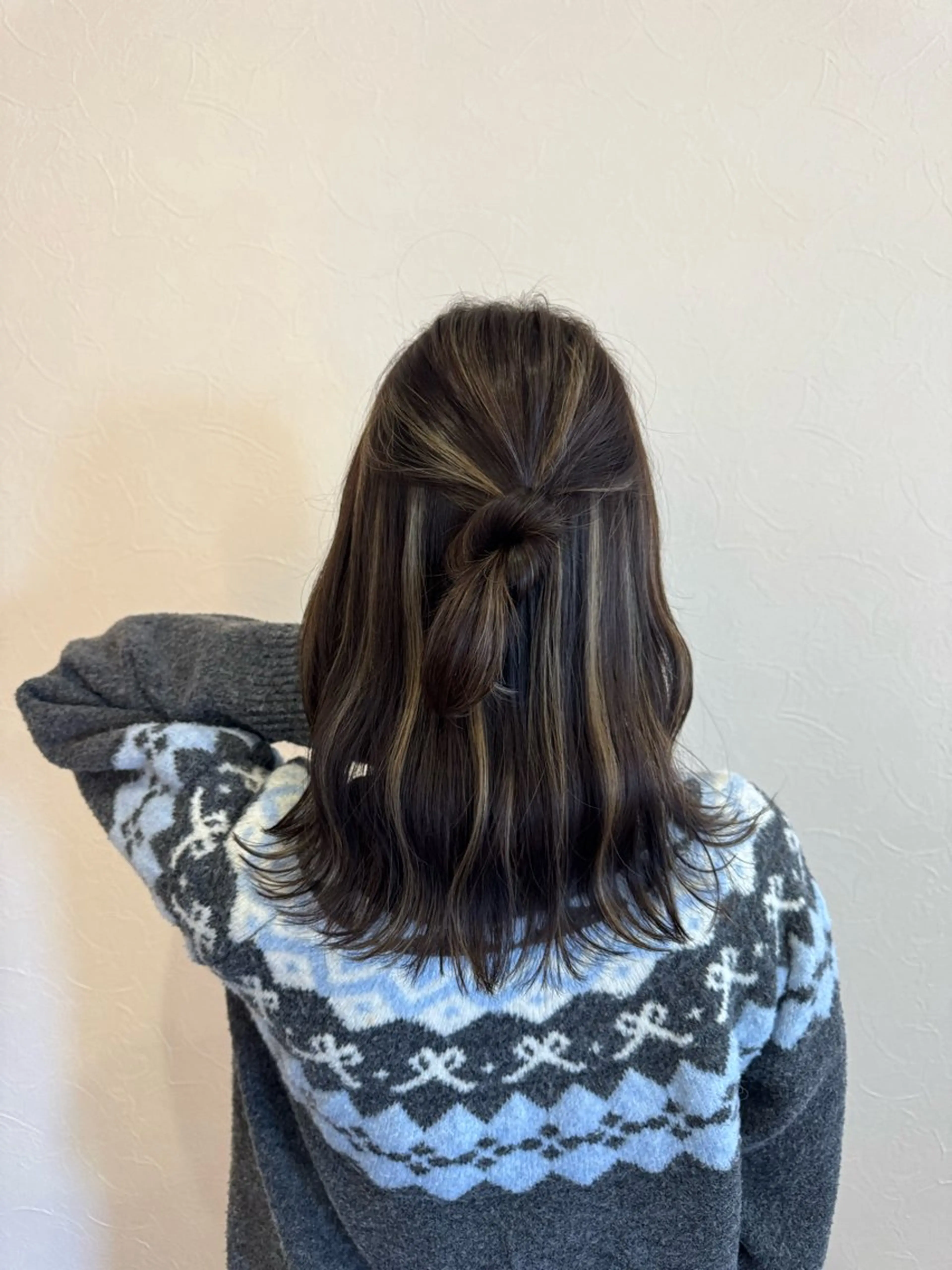 【✨ケアブリーチ使用✨】カット+コントラストハイライトフルの写真