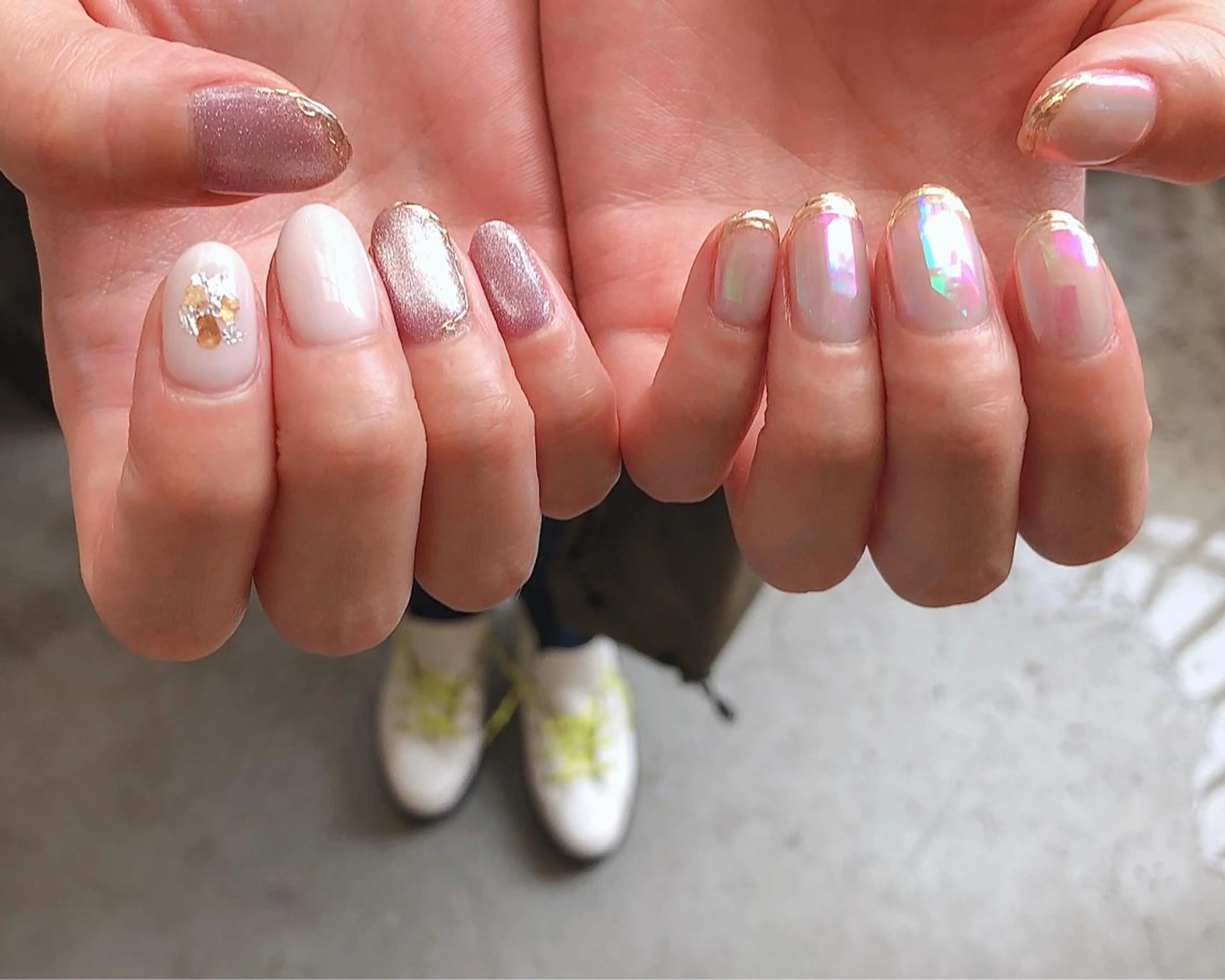 ネイル キラキラネイル saki_ nail heronのネイルデザイン