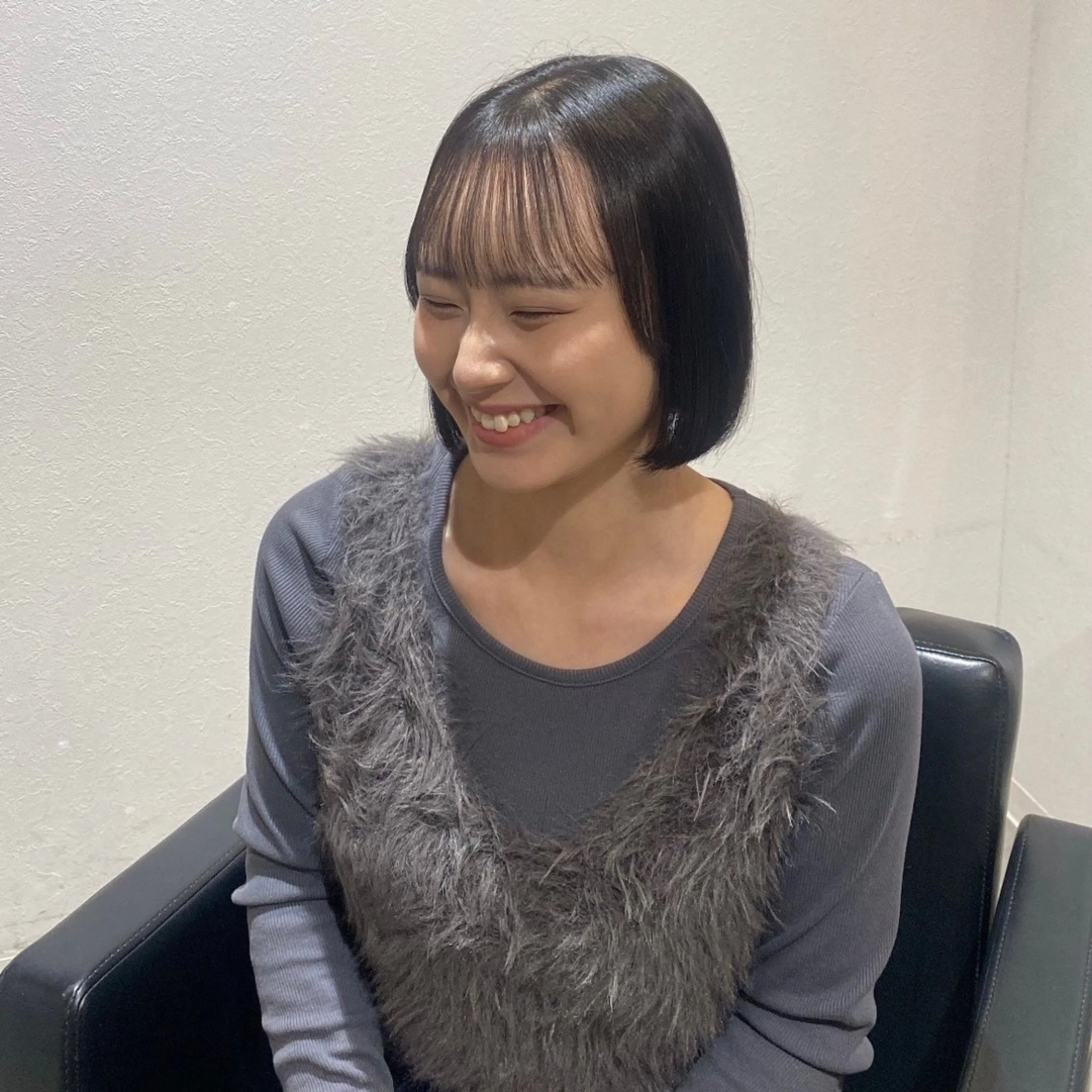 美髪ストレートパーマの写真