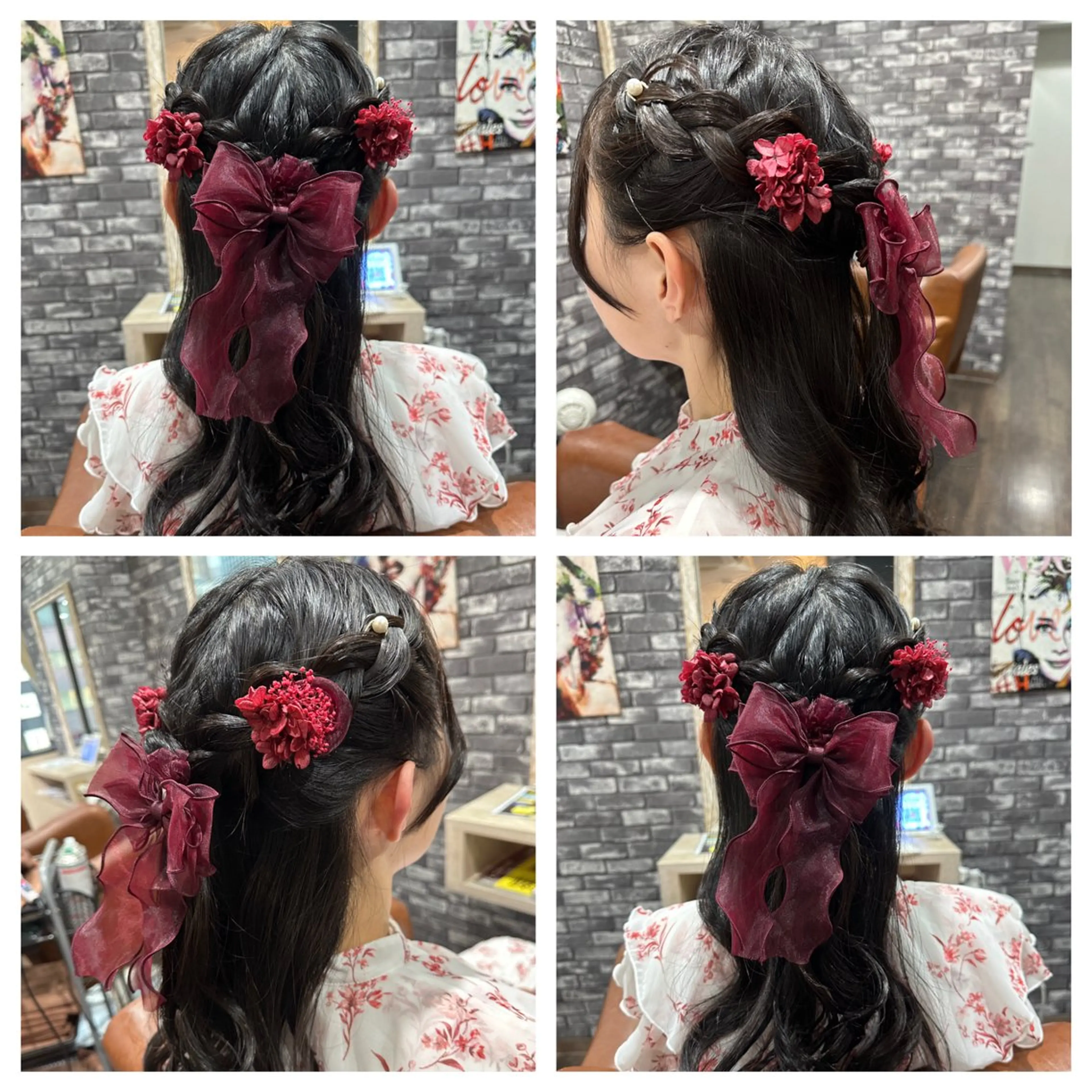 ミディアム ヘアセット 🎀推し活ヘアー🎀 Yuuna🐰💖のヘアスタイル