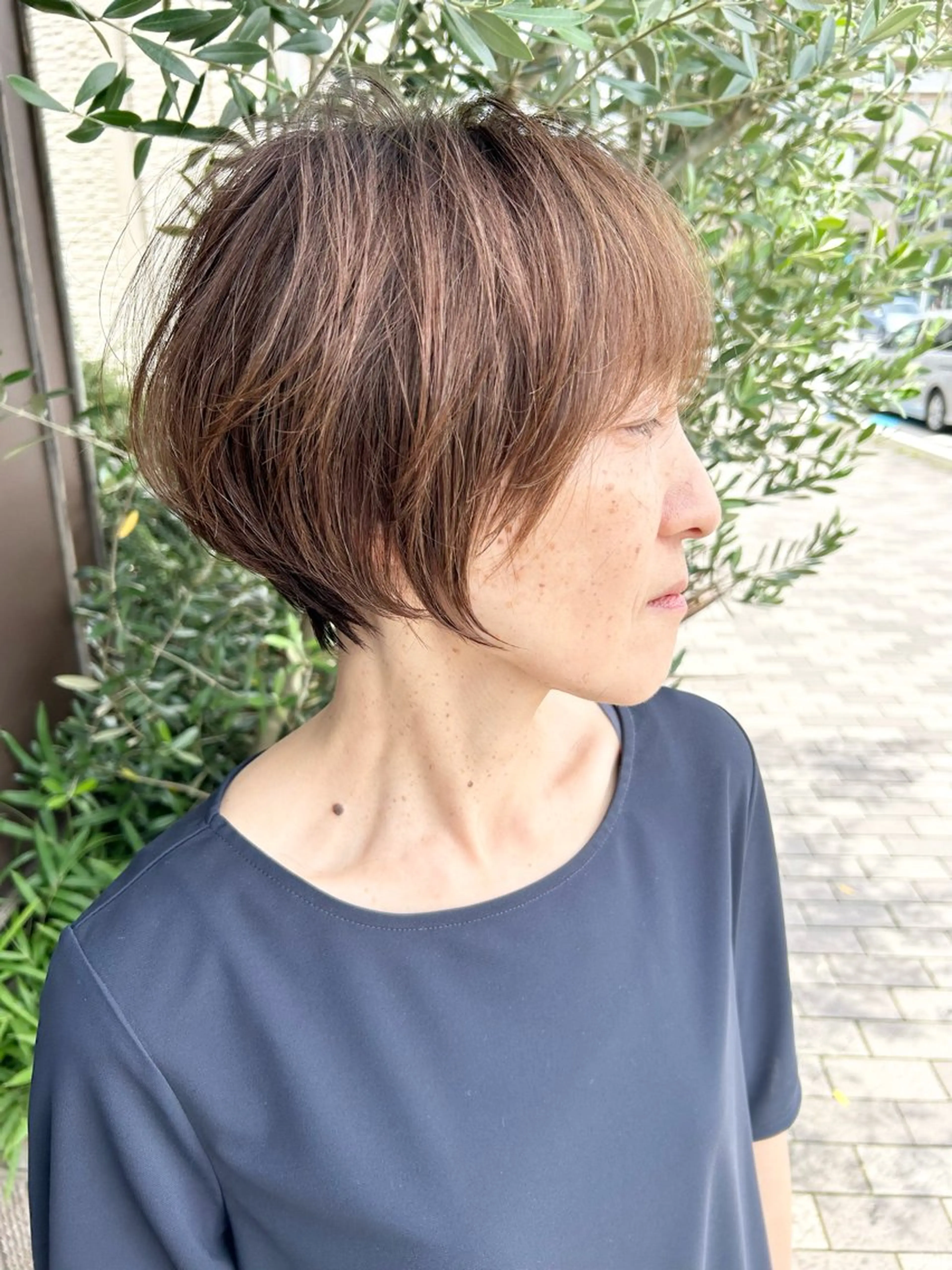 ショート カット ヘアカラー FELIZA所属・似合わせの達人🔥 石川就平のヘアスタイル