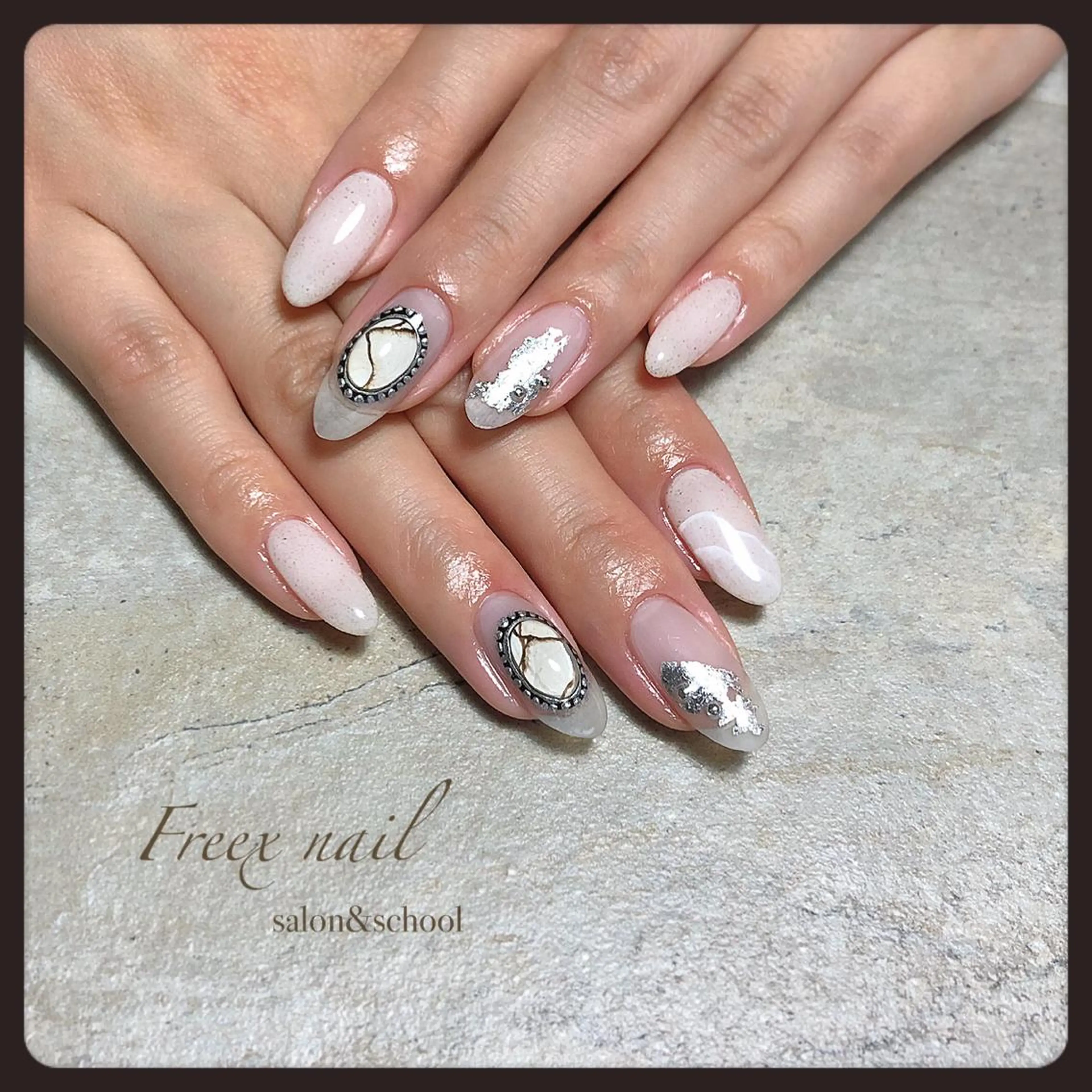 ネイル ハンドネイル ハンドケア freex nail /ニュアンス/個性派のネイルデザイン