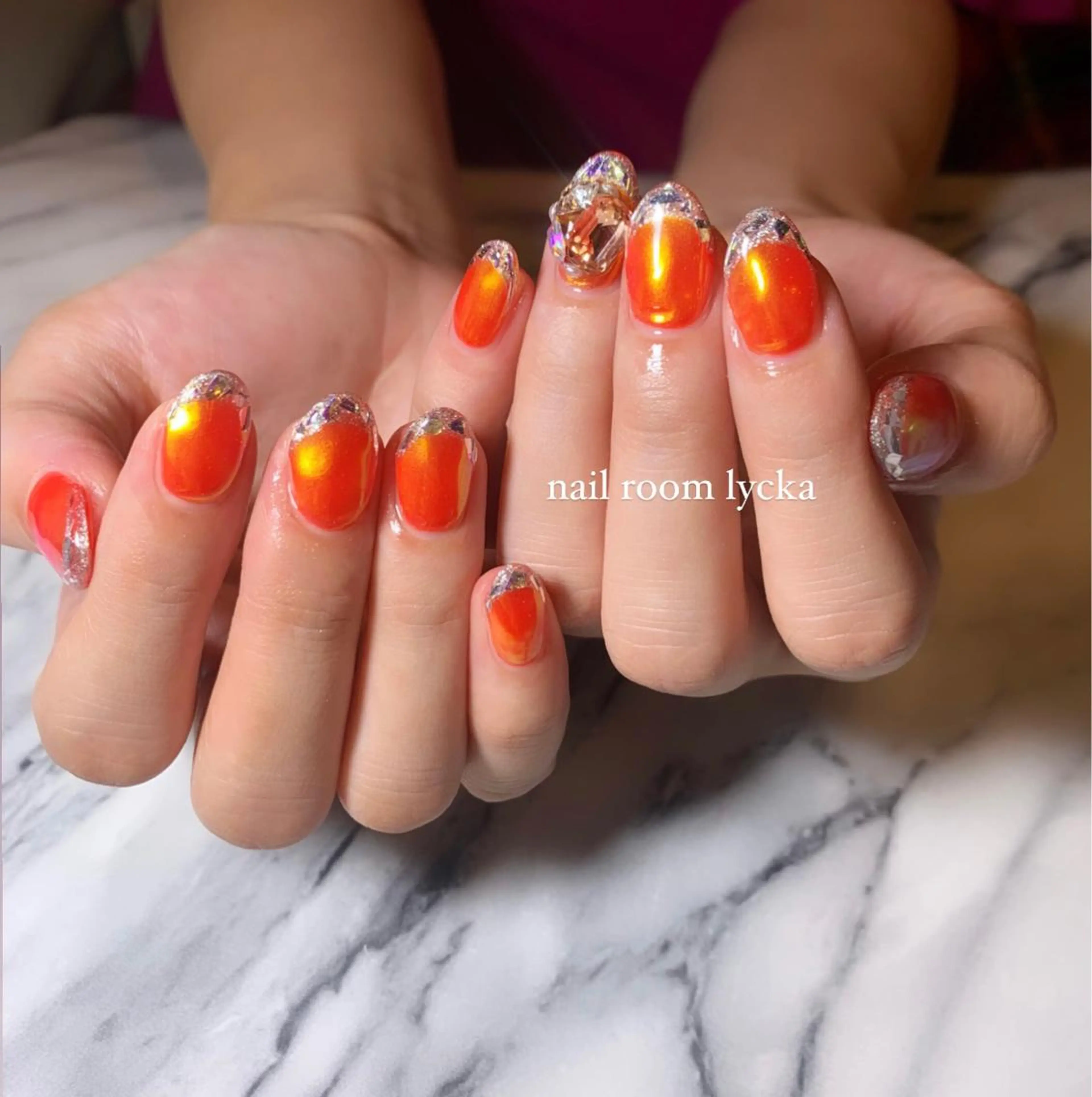 ネイル ﾈｲﾙﾙｰﾑﾘｯｶ 𝐦𝐚𝐲𝐮のネイルデザイン