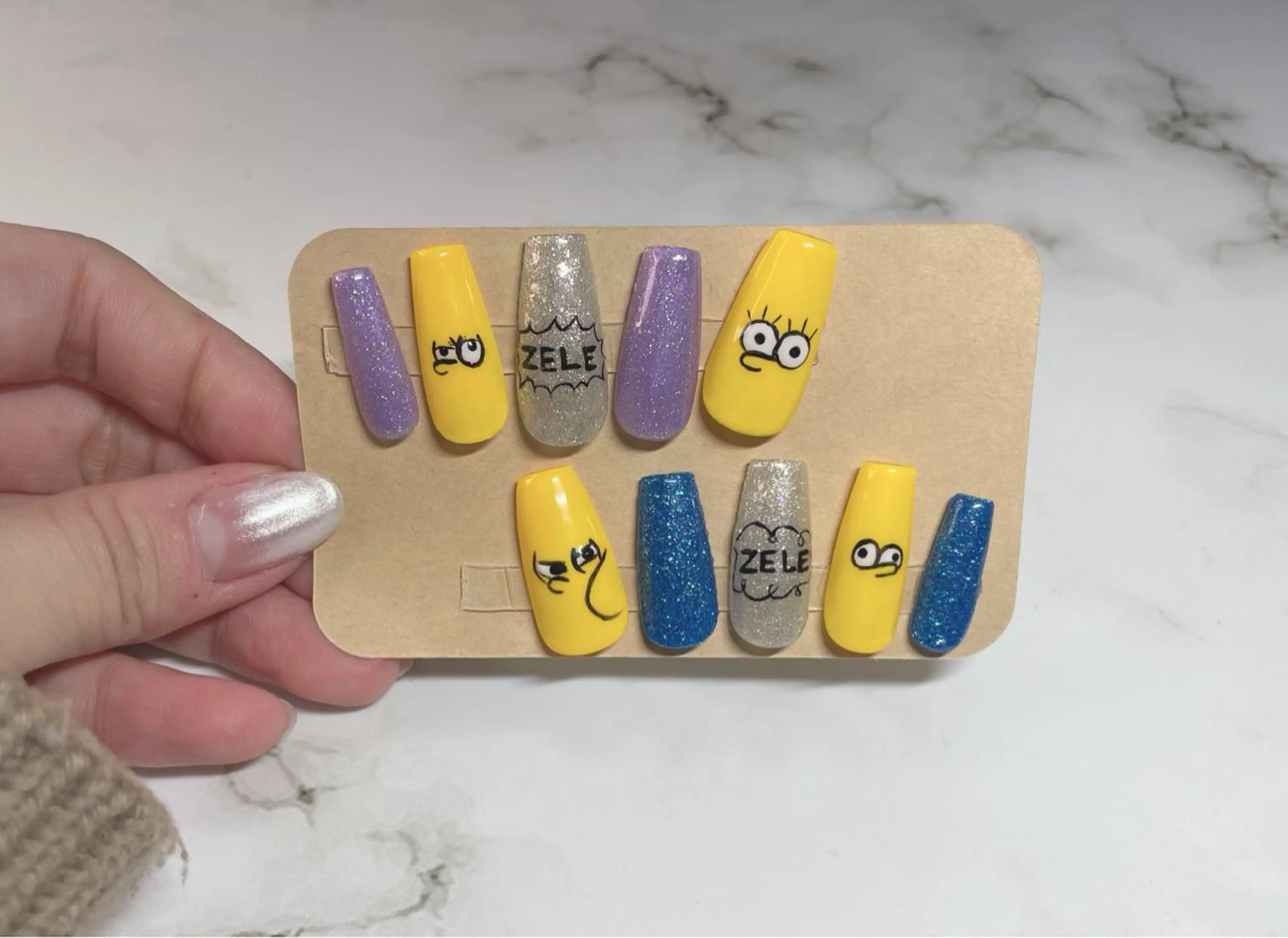 ネイル ネイルチップ nail salon シェリコのネイルデザイン