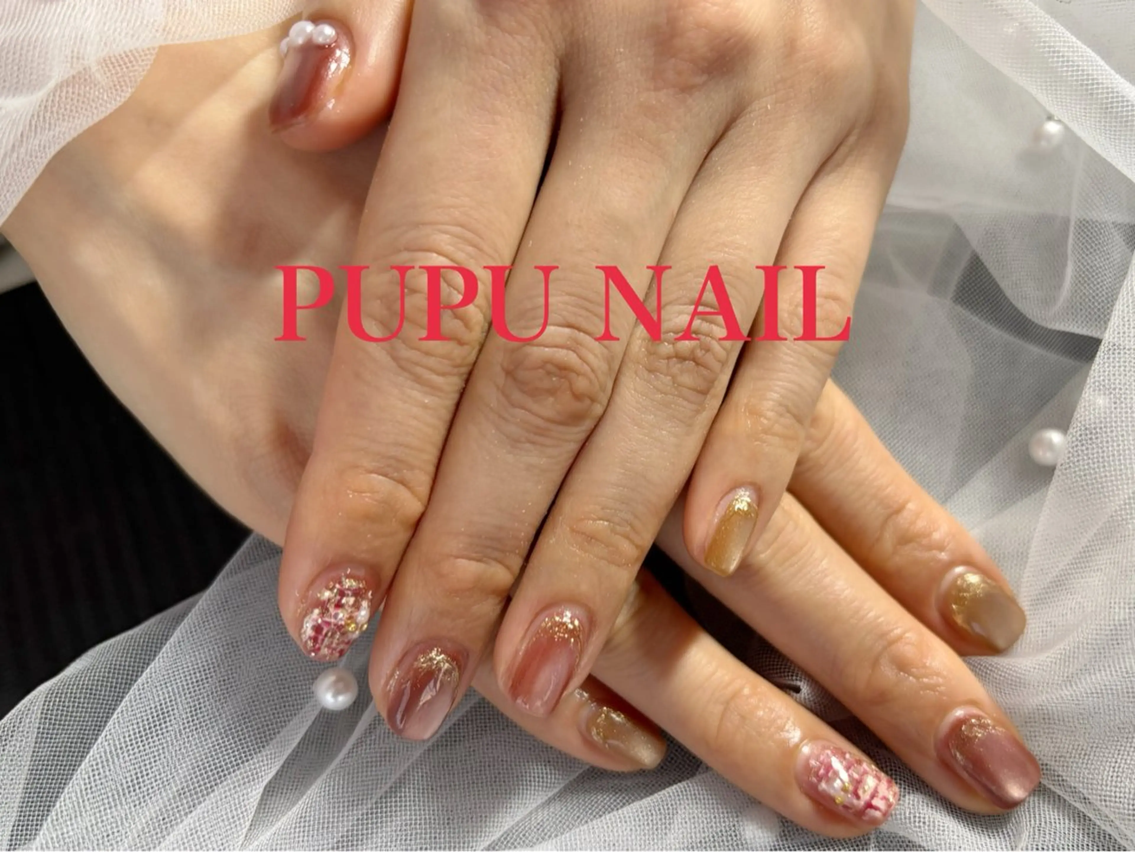 ミディアム ハンドネイル kido chieのネイルデザイン