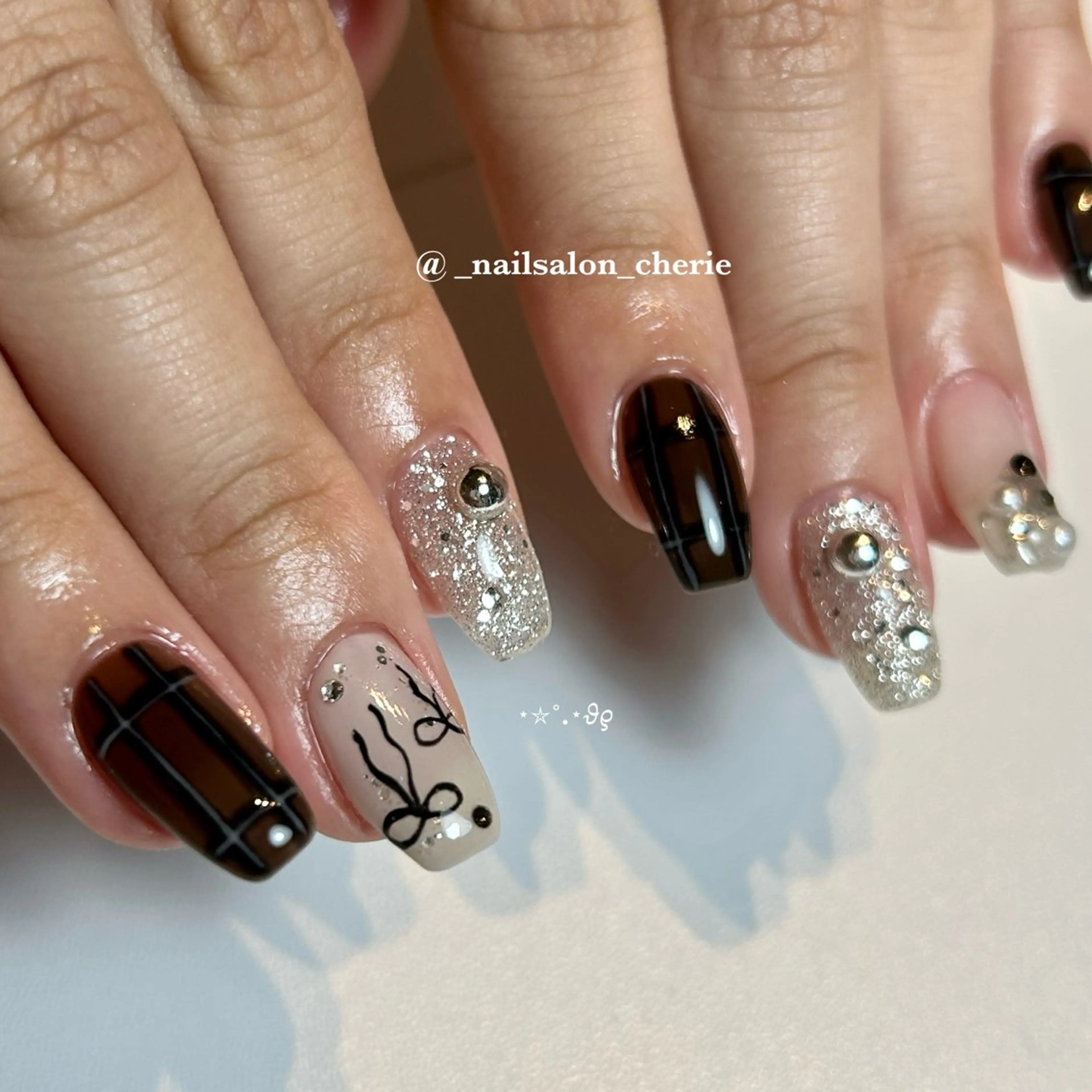 ネイル ハンドネイル nailsalon cherieのネイルデザイン