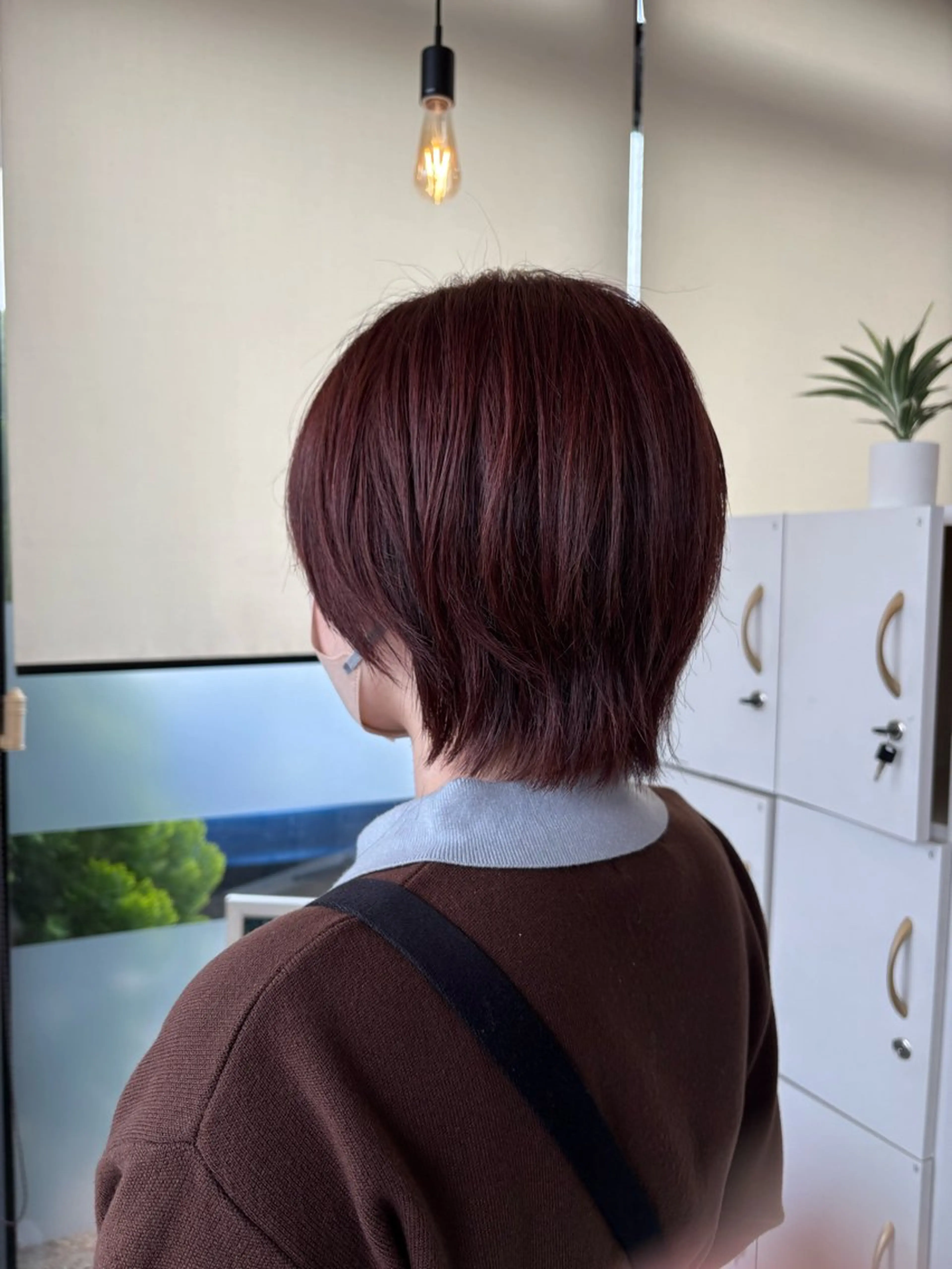 ショート カット ヘアカラー トリートメント U-ra NAMIのヘアスタイル