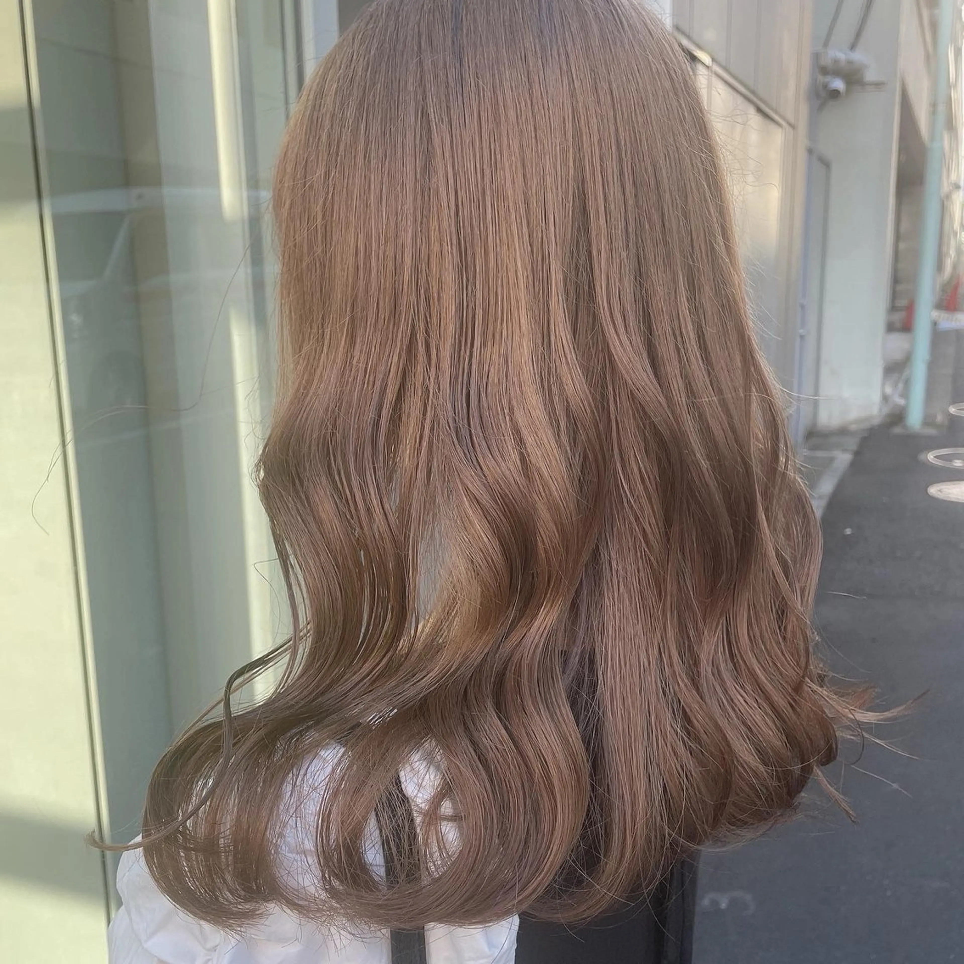 ロング カラー メンズ 髪質改善 ヘアカラー honoka ワンカラー/髪質改善のヘアスタイル