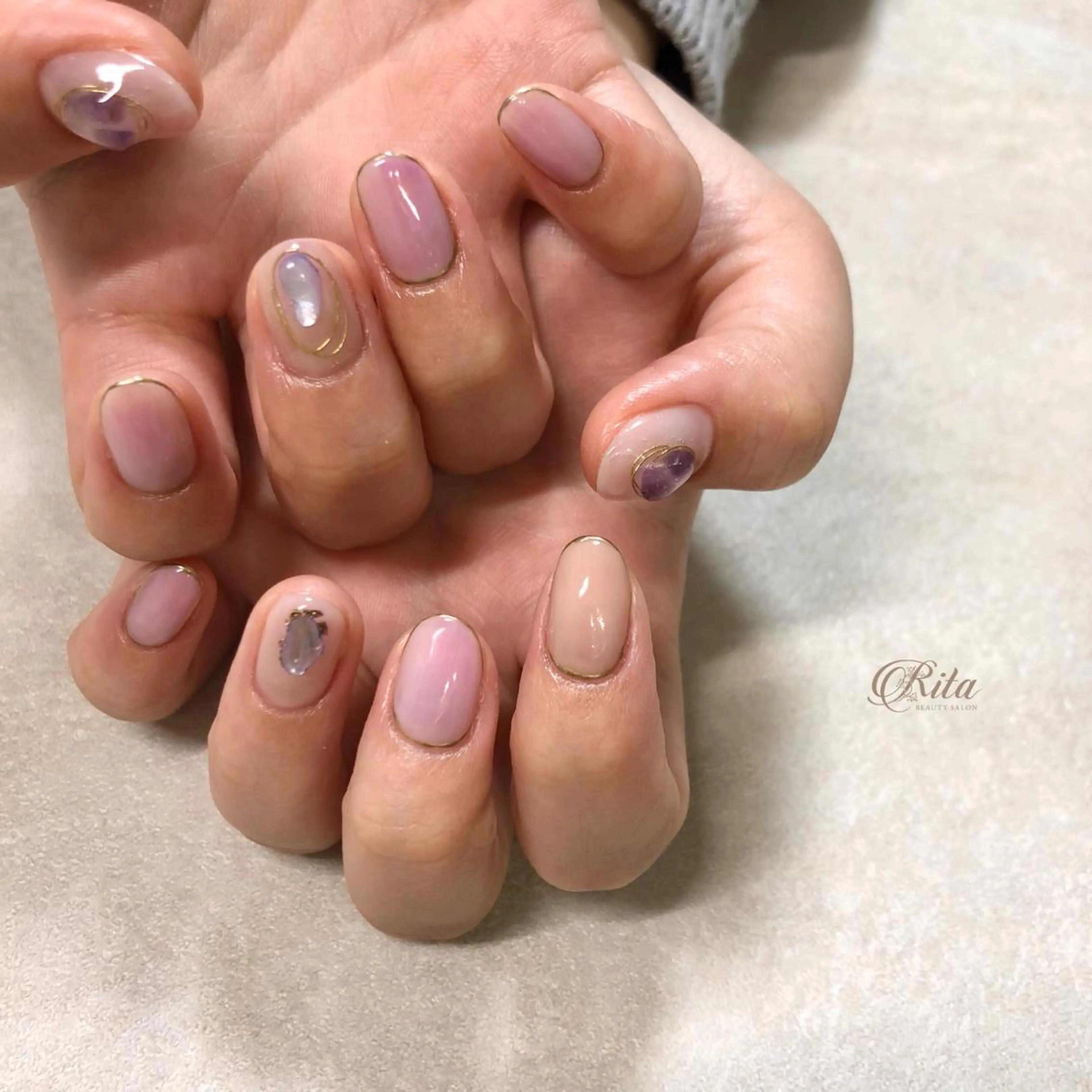 ネイル Rio 𓍼のネイルデザイン
