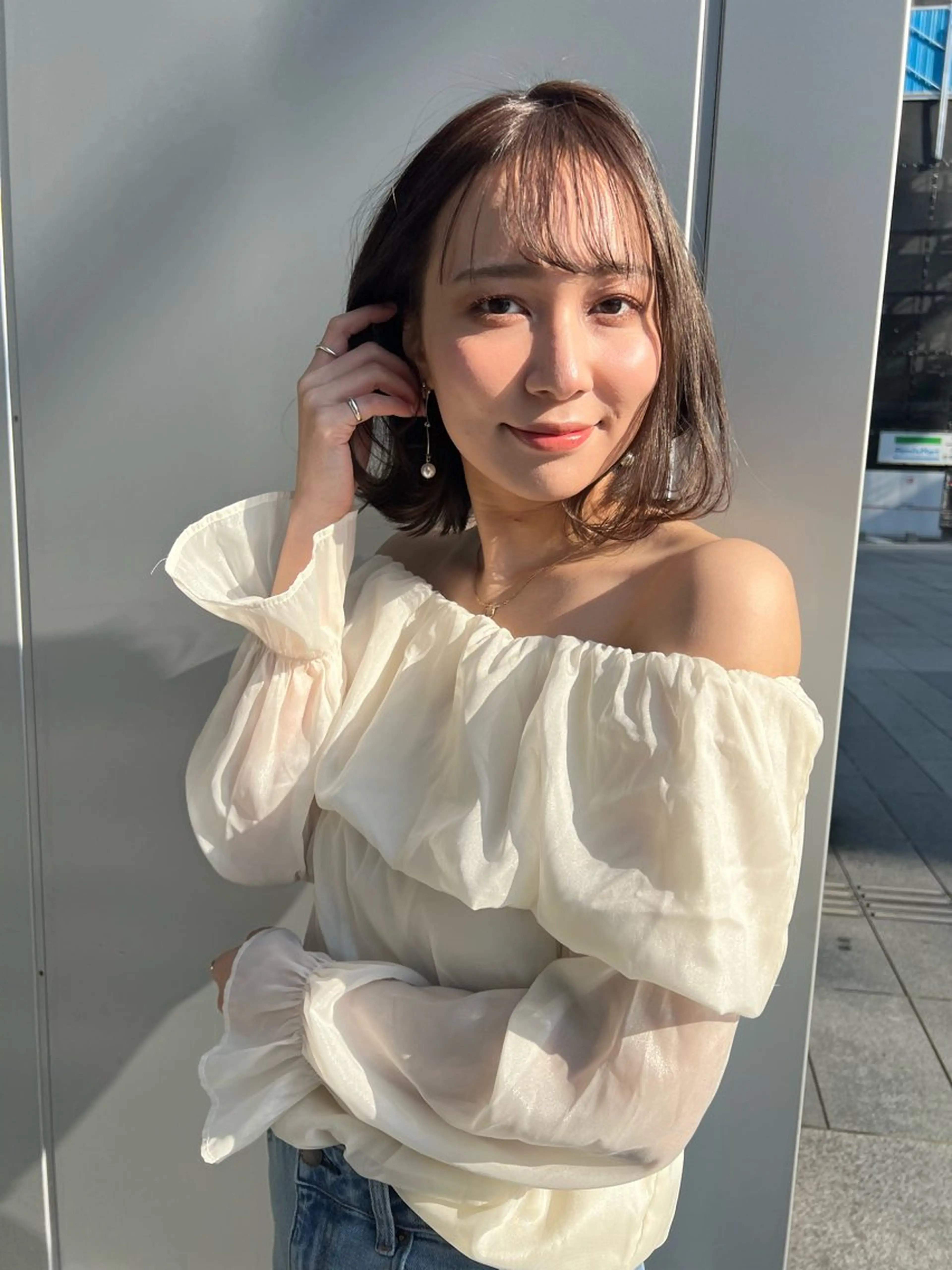 【ケアも一緒に】【💫カラーモデル限定価格💫】ワンカラー＋トリートメント カラーによるダメージ軽減色持ちアップ❣️の写真