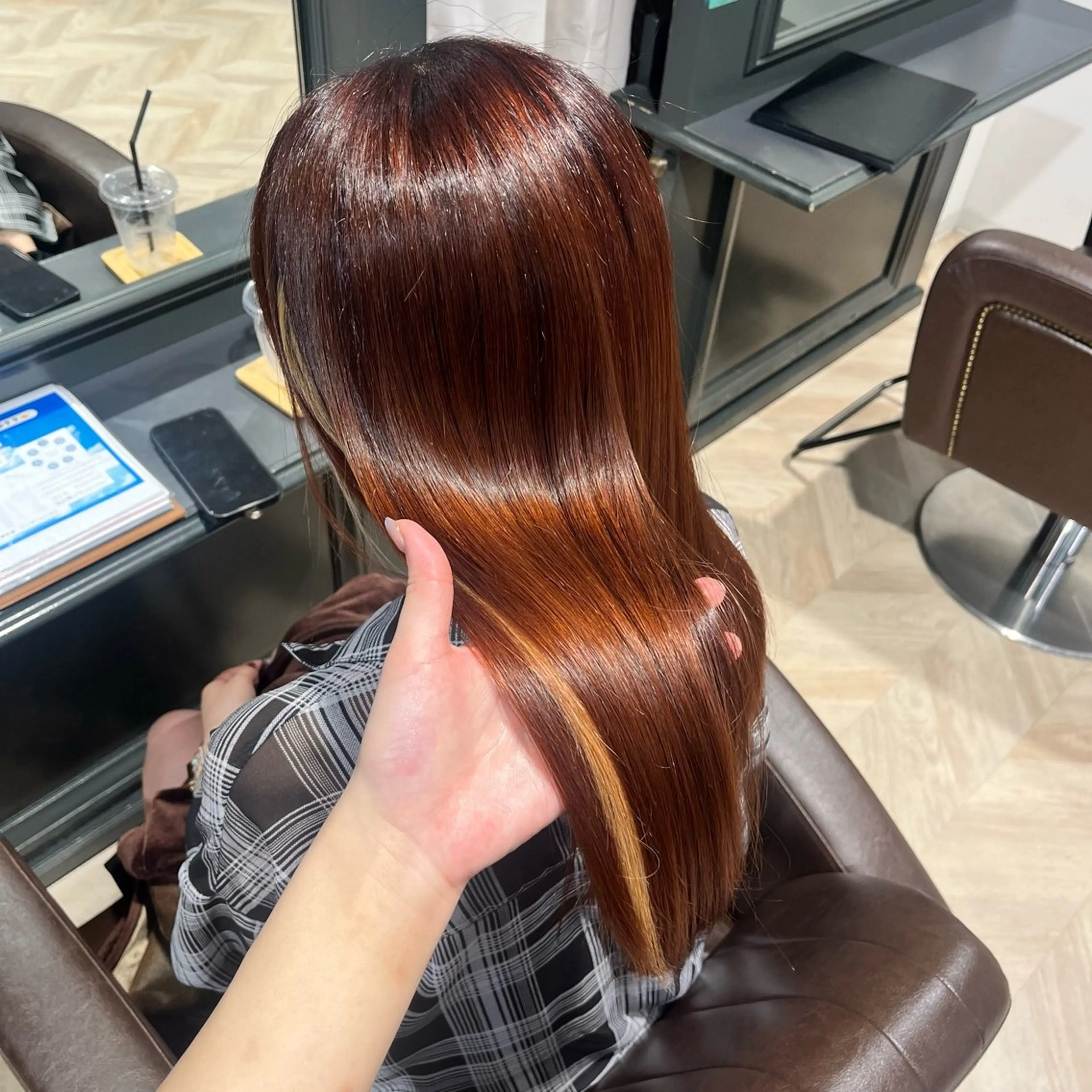 ロング トリートメント トリートメント bonheur NISHINOMIYA所属・髪質改善/西宮北口/ 植田梨緒のヘアスタイル