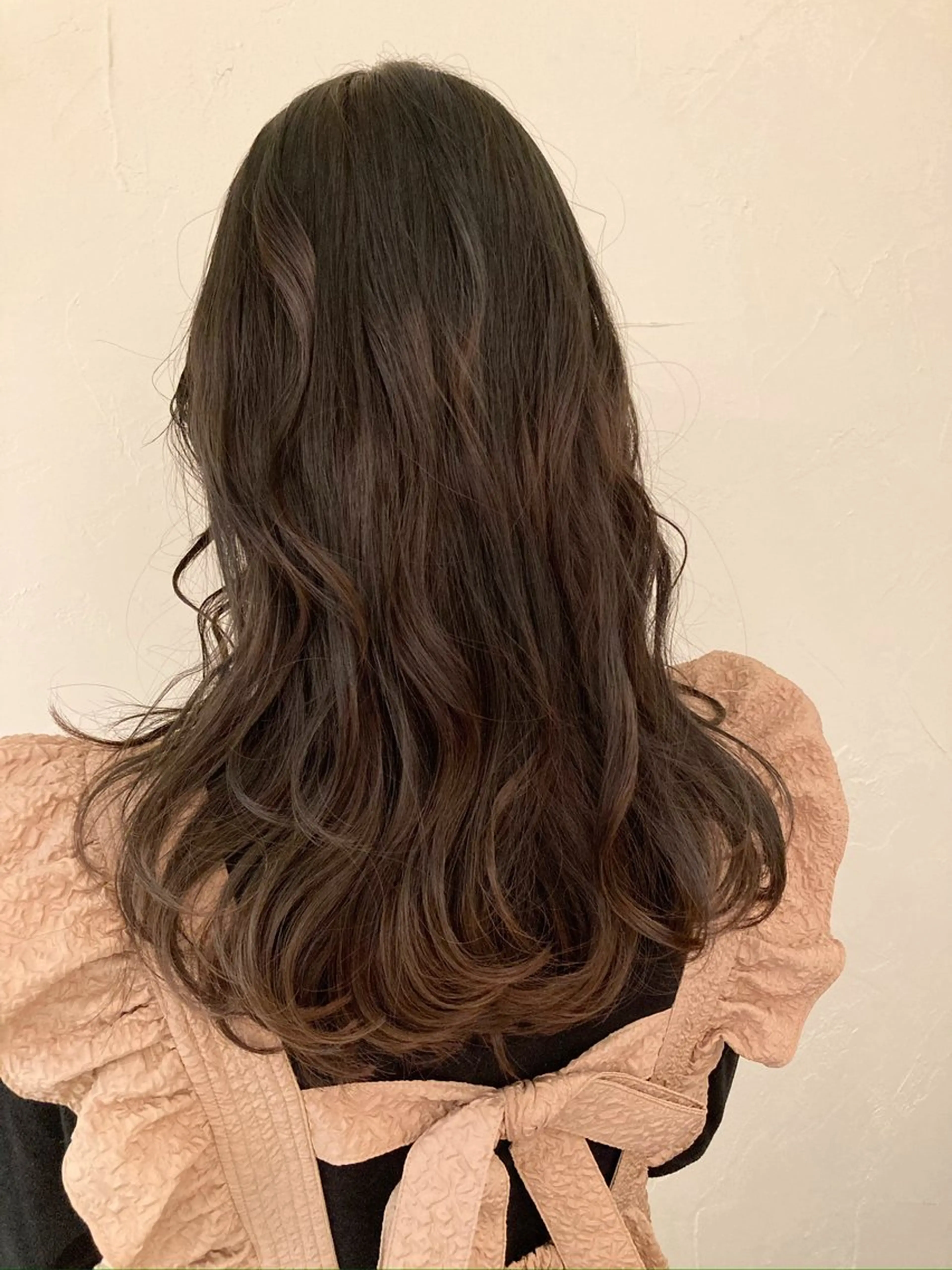 ミディアム カラー シマダ アユミのヘアスタイル