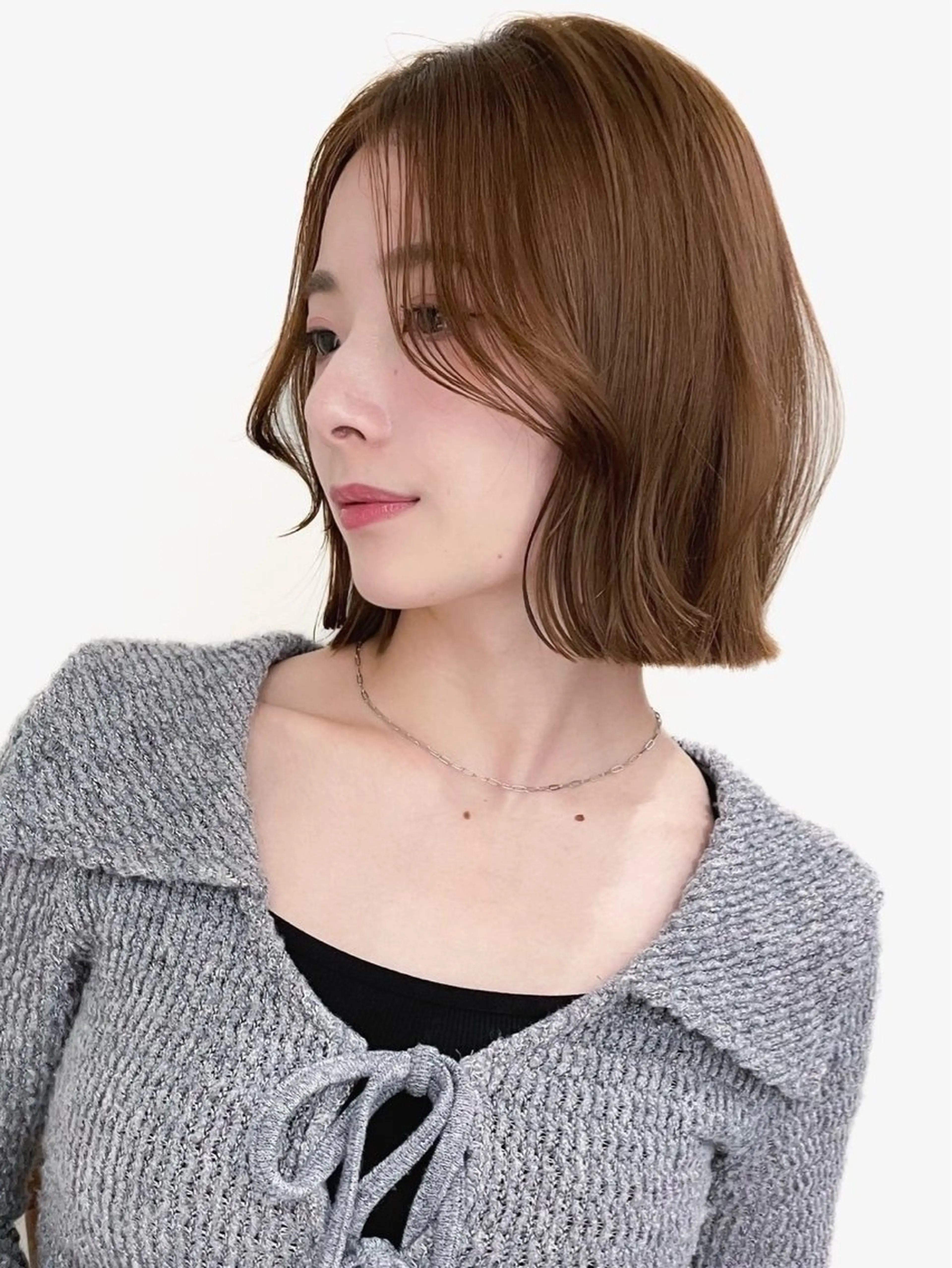 ショート 小顔ボブ jilblanカホのヘアスタイル