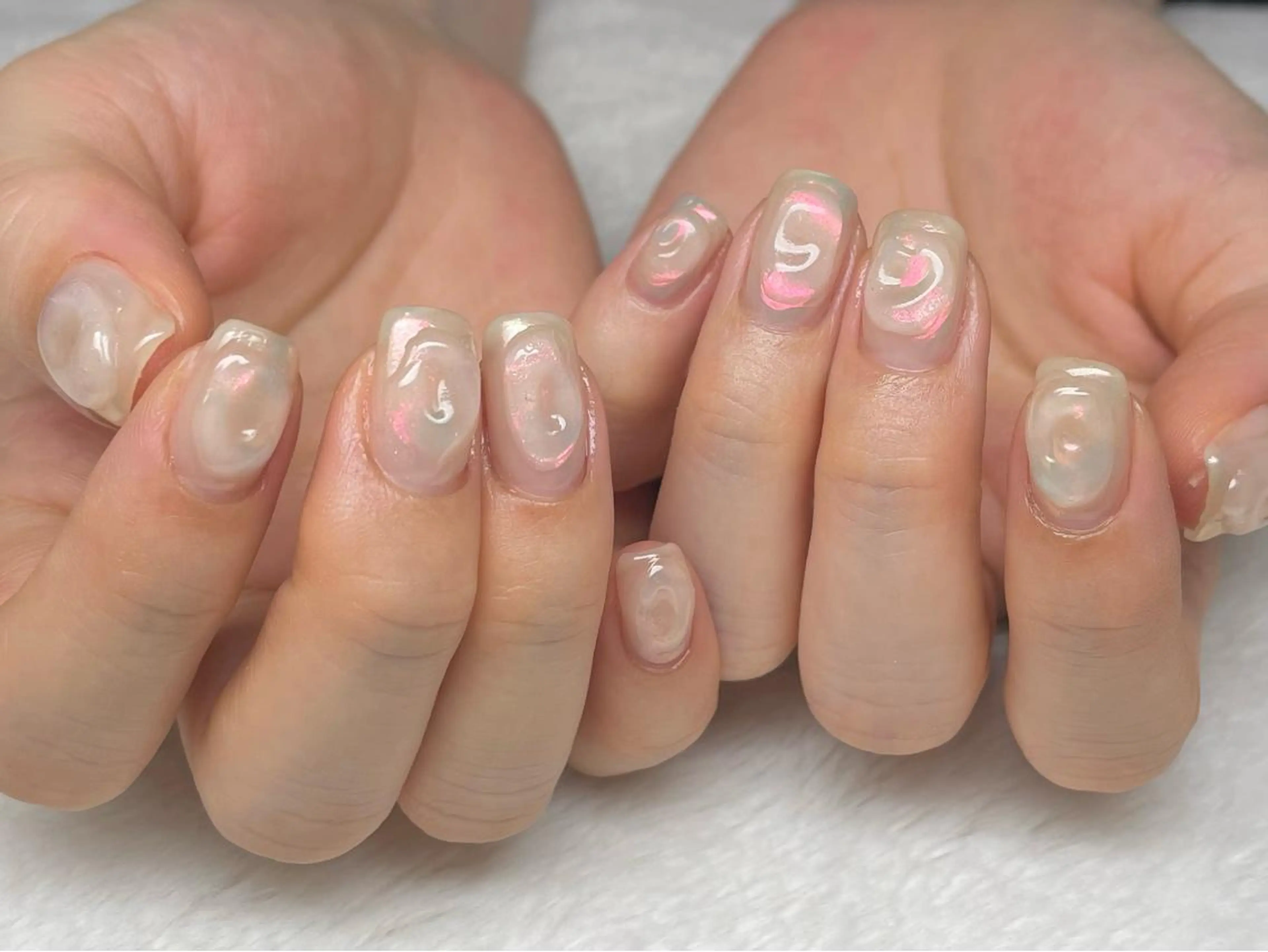 ネイル ぷっくりネイル riri-nail Rie Endoのネイルデザイン