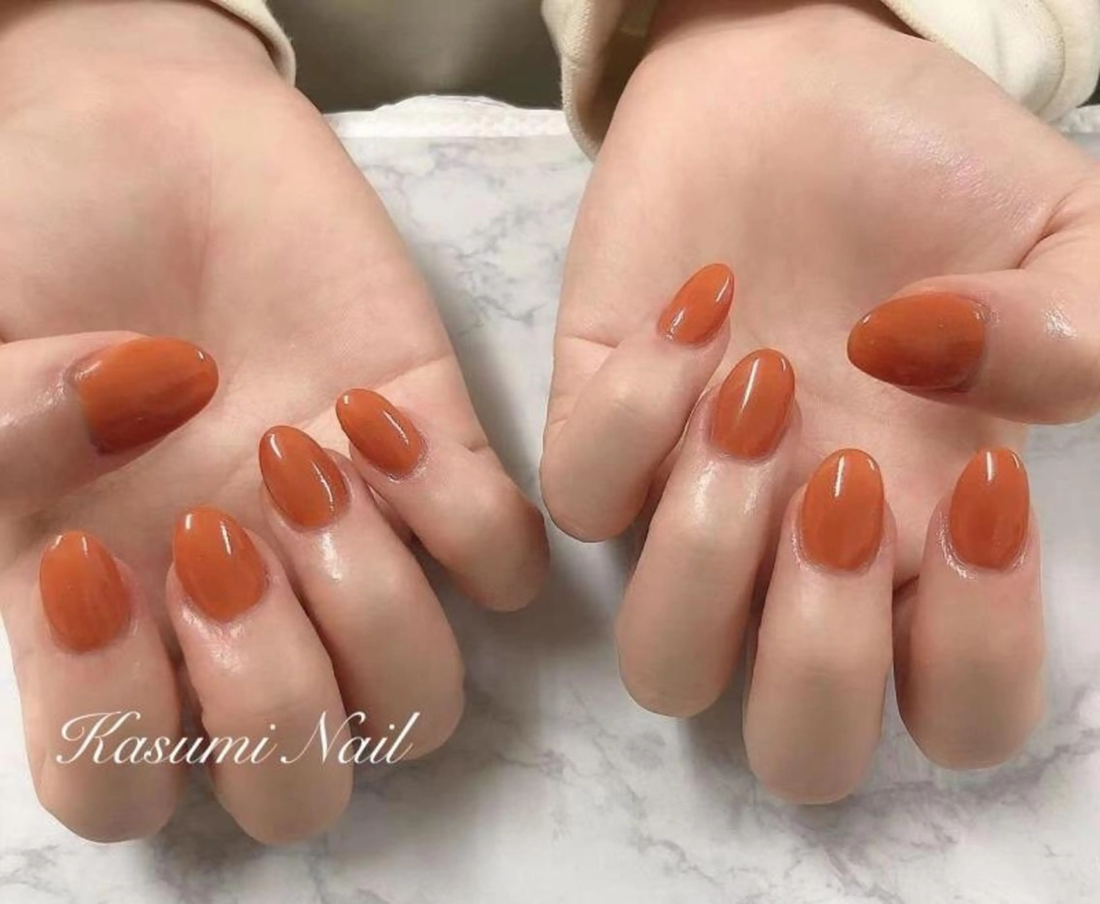 ネイル ハンドネイル ハンドケア カスミ ネイルサロンのネイルデザイン