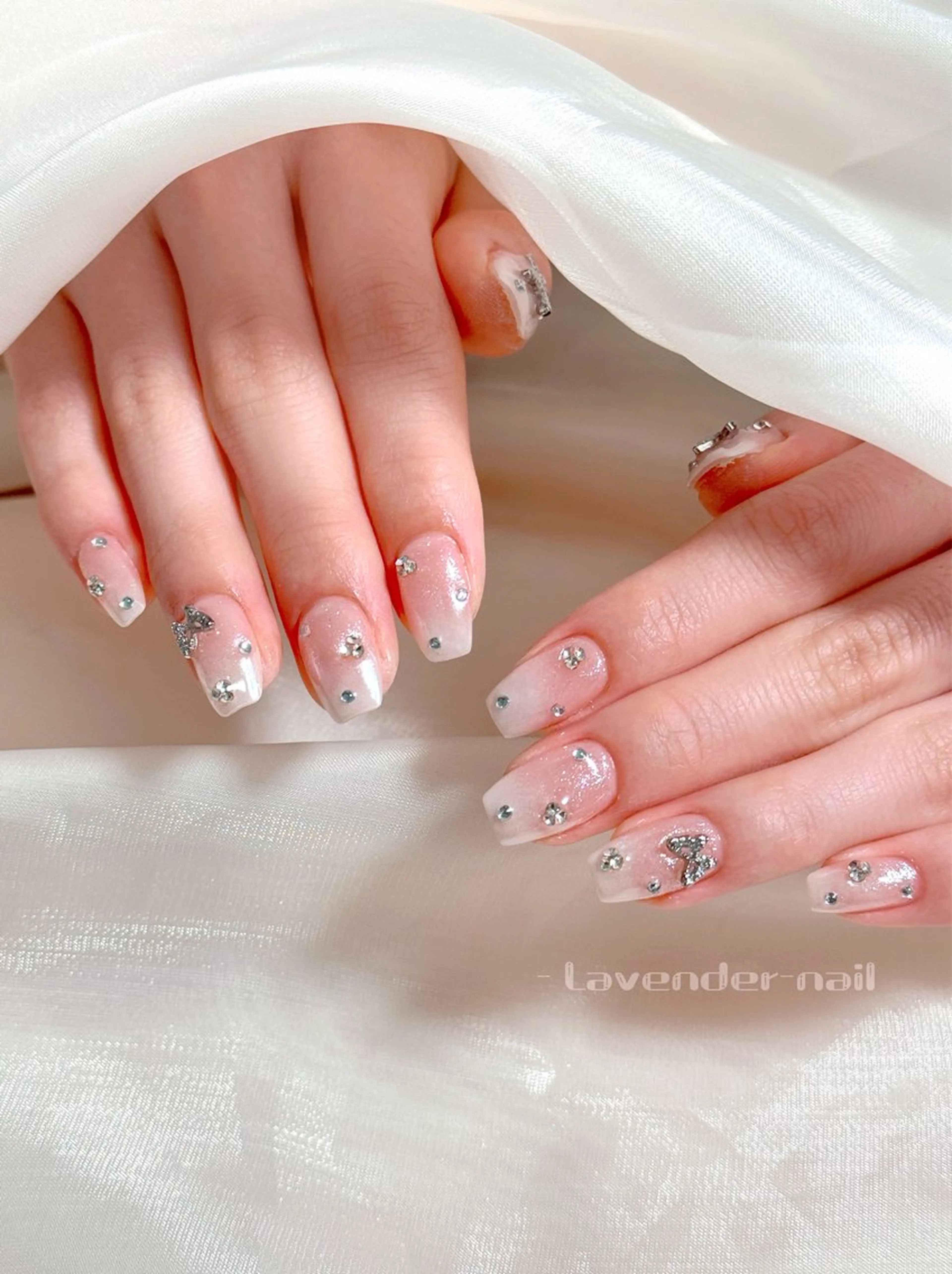 ネイル ハンドネイル Lavender nail·北18条のネイルデザイン