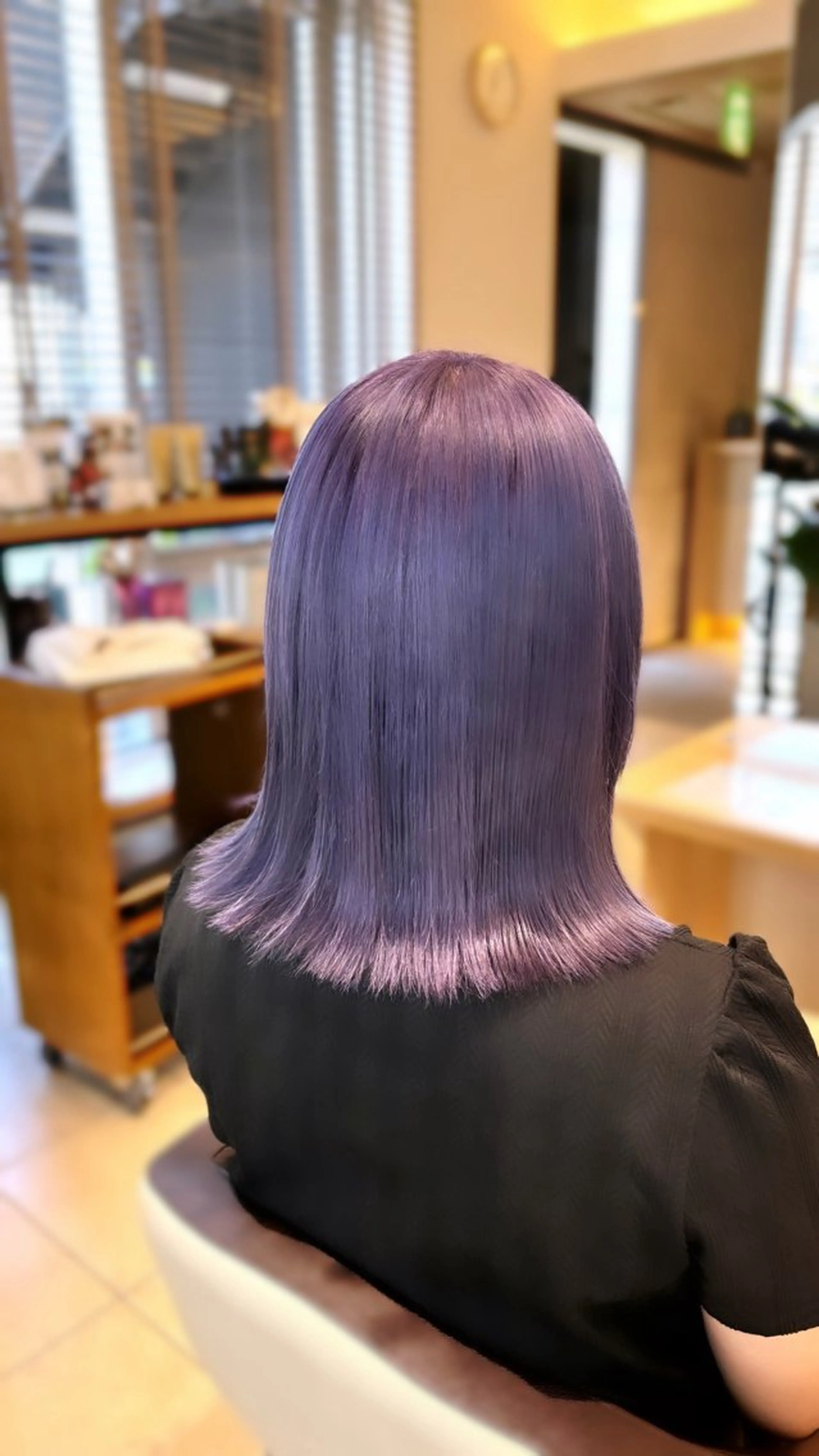 セミロング 山田 梨乃のヘアスタイル