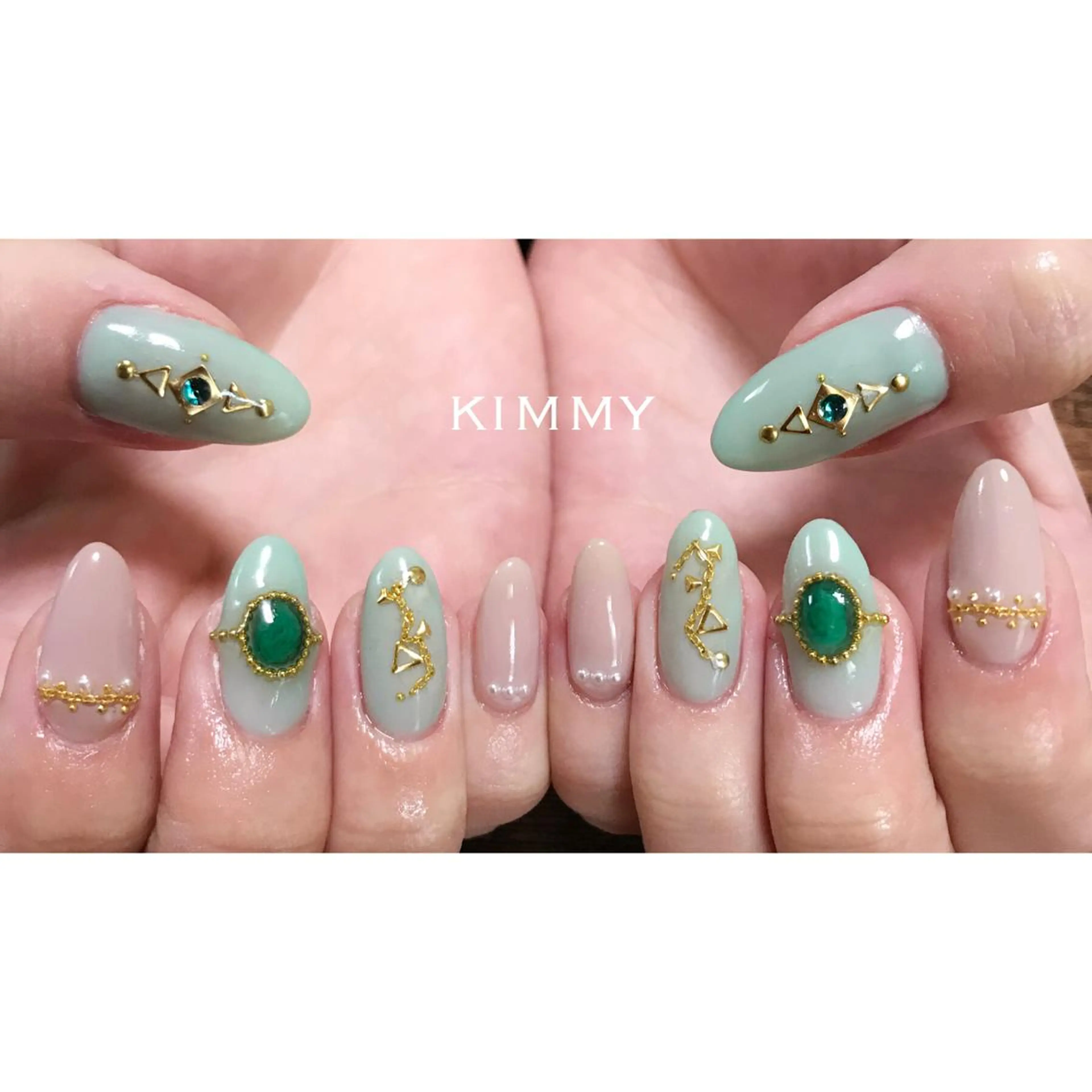 ネイル ハンドネイル kimmy nailsのネイルデザイン