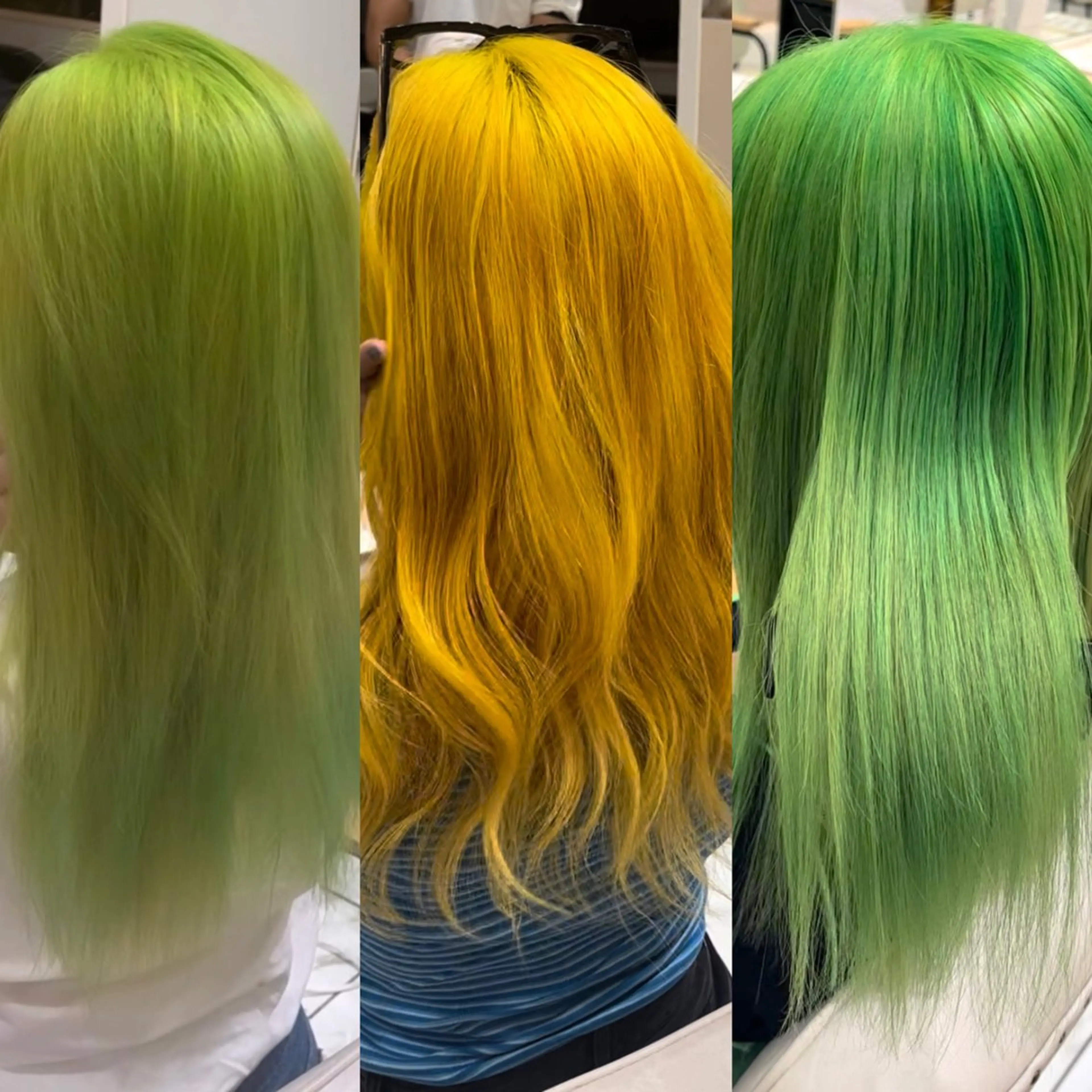 セミロング カラー ブリーチ デザインカラー ダブルカラー 韓国風ヘア カット ヘアカラー トリートメント 🥇メンズパーマ /縮毛矯正/木村神心のヘアスタイル