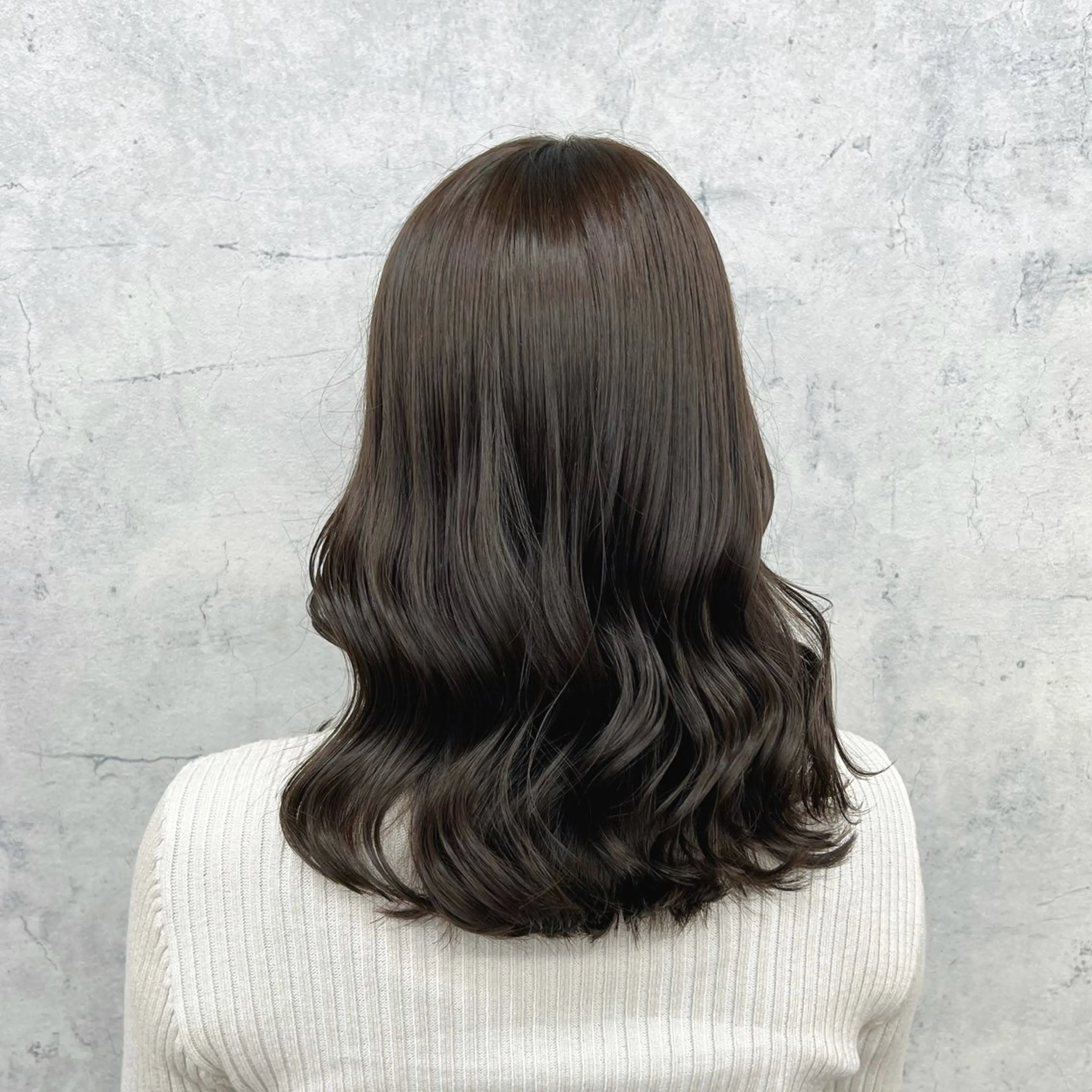 セミロング カラー JUNSHIN🦋 ヘアセット／カラーのヘアスタイル