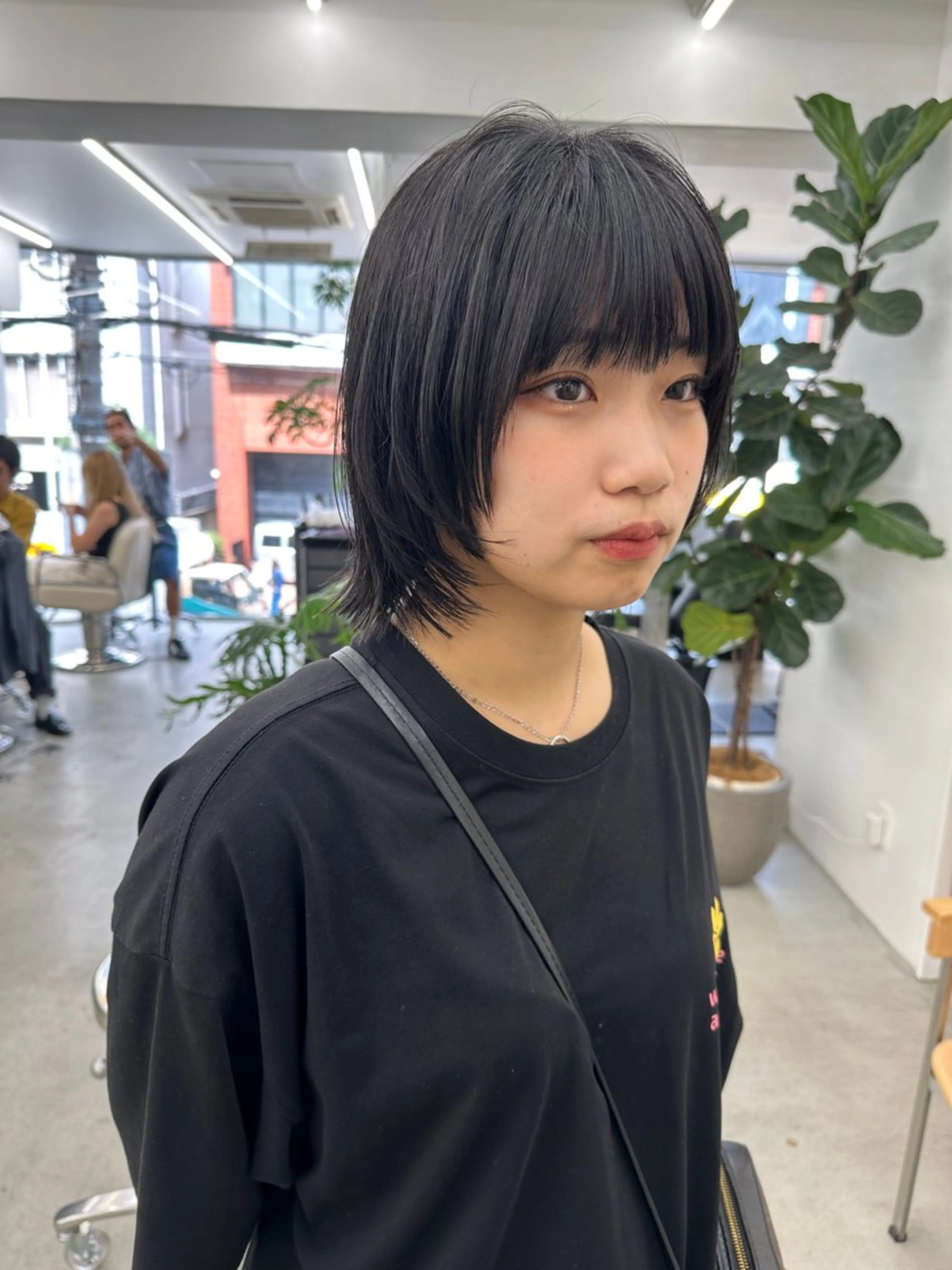 ショート カラー カット トリートメント ボブ/レイヤー/ケア パーマ/リュウタのヘアスタイル