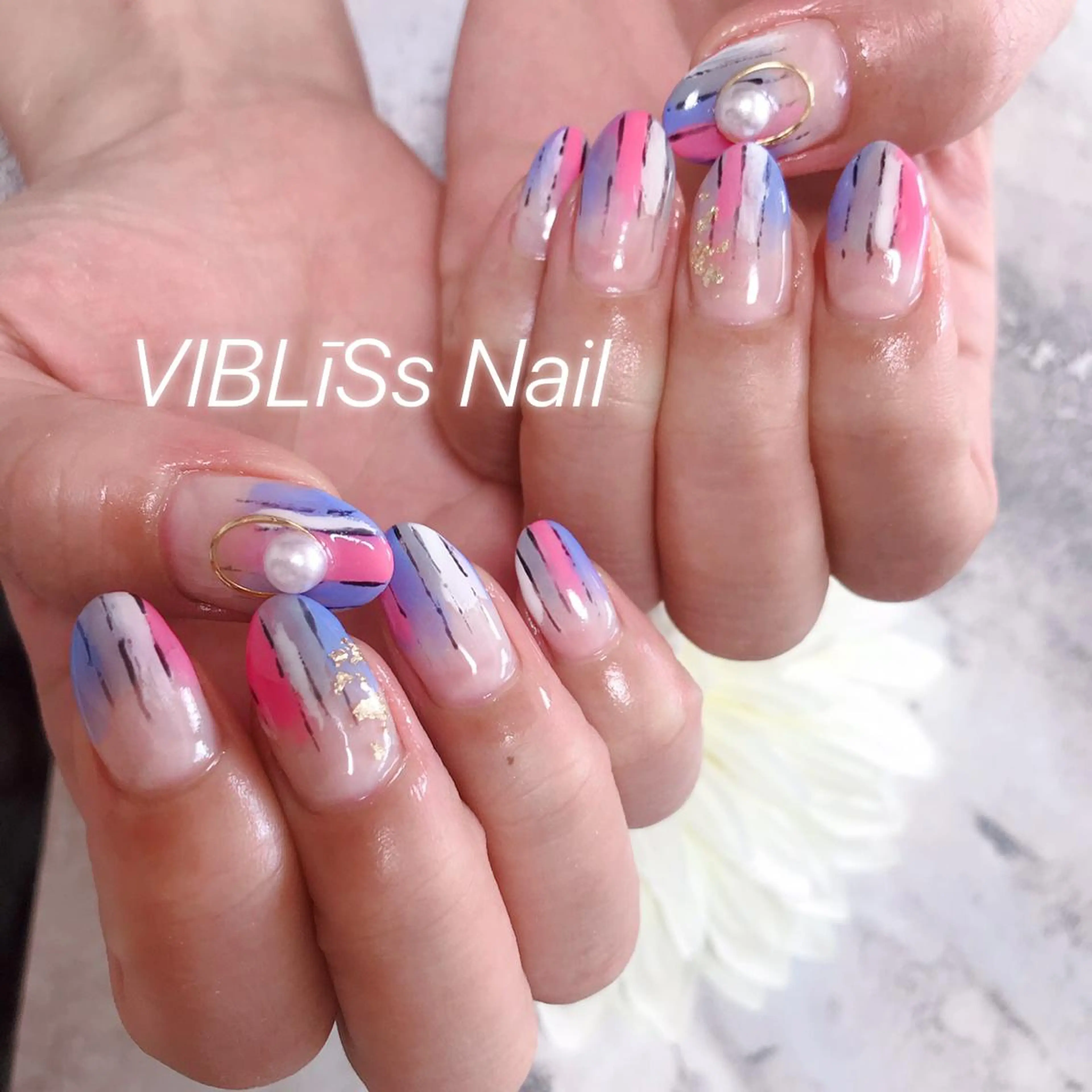 ネイル ハンドネイル VIBLīSs nailのネイルデザイン