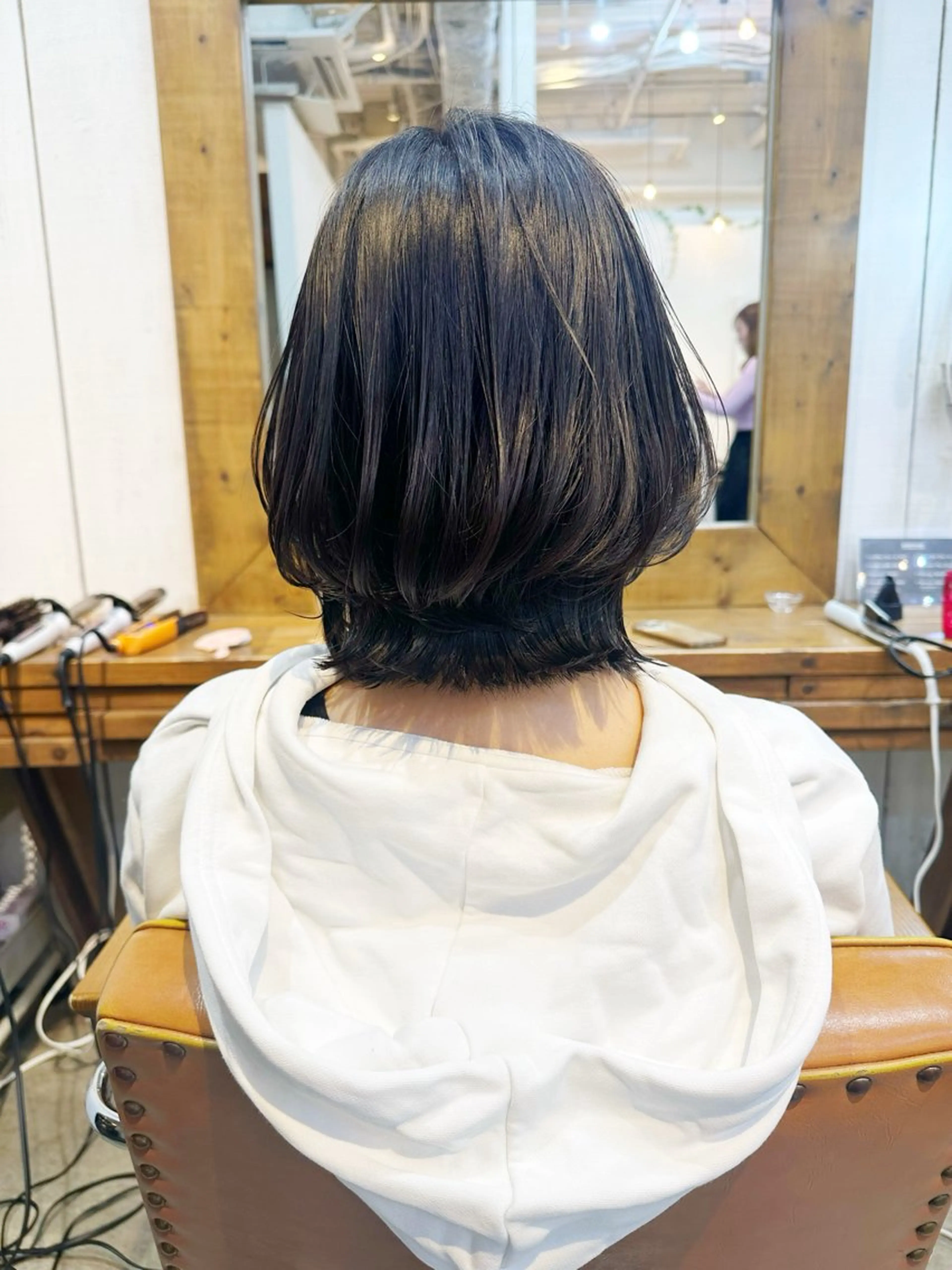 ミディアム 👑銀座ショート/ 絶壁補正/金子涼👑のヘアスタイル