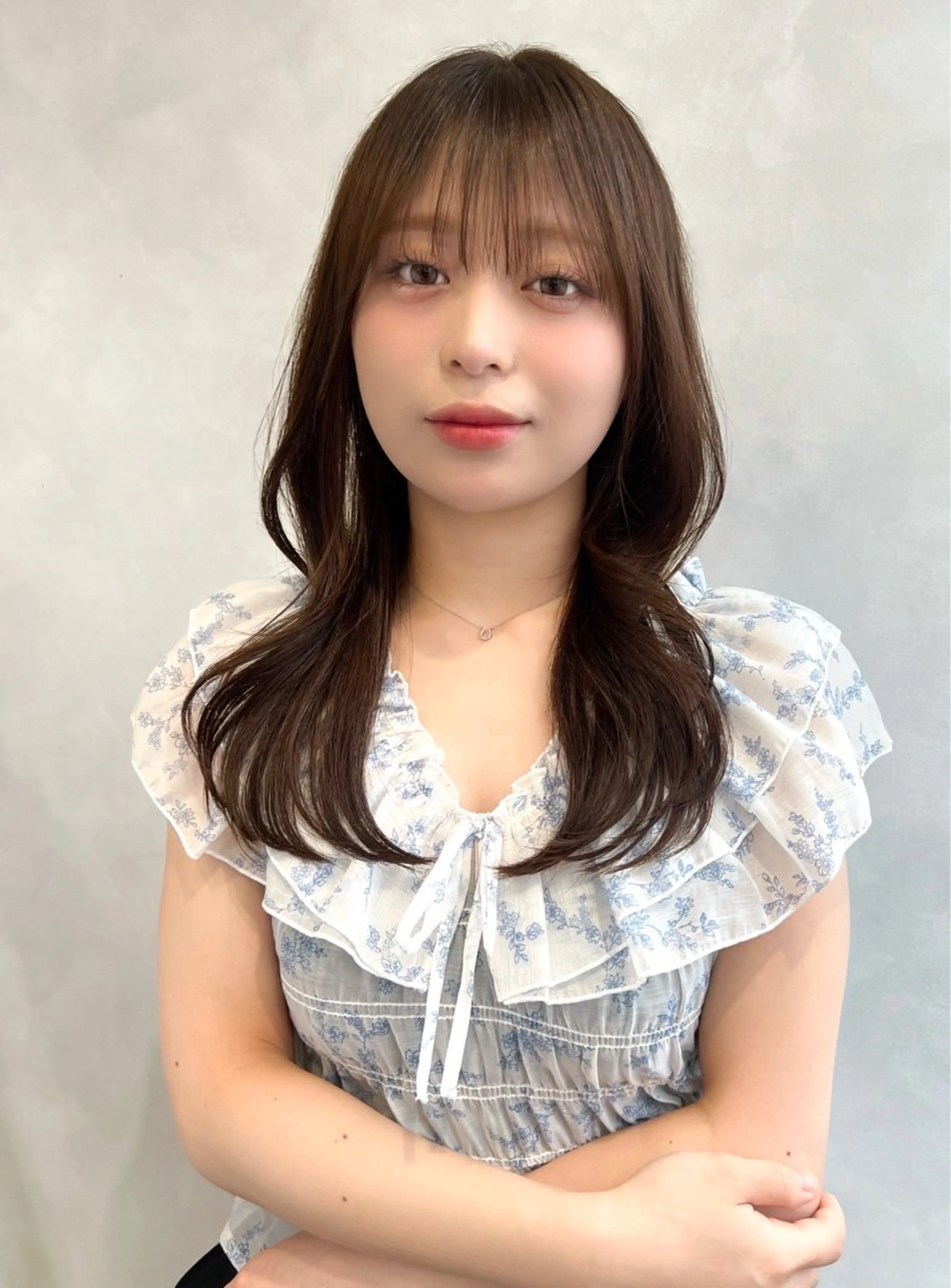 カラー 梅田/ナチュラル/ 髪質改善/アヤカのヘアスタイル